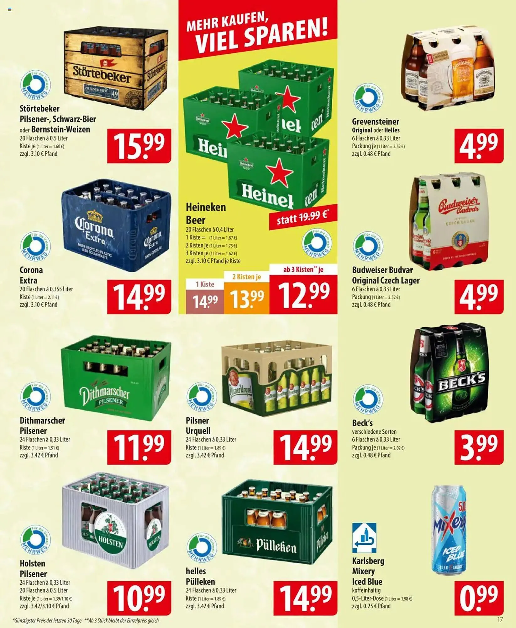 Famila Nord Ost Prospekt von 24. März bis 29. März 2025 - Prospekt seite 17