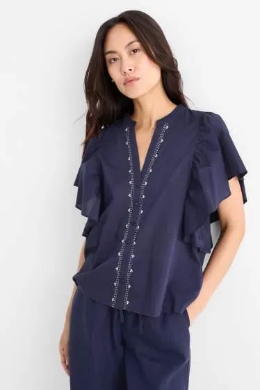 Rangsutra x C&A - V-neck blouse