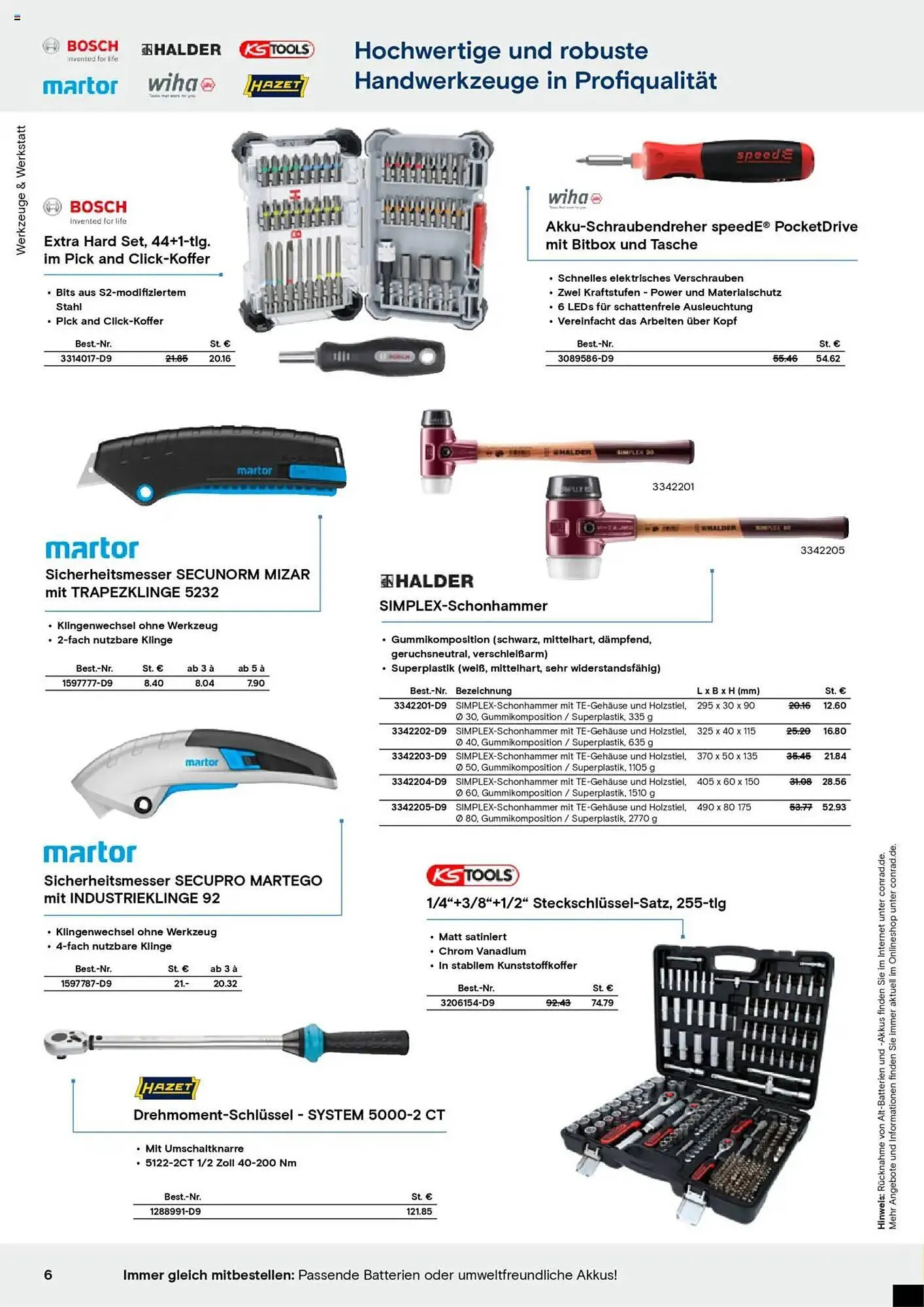Conrad Prospekt von 25. August bis 12. Oktober 2025 - Prospekt seite 8