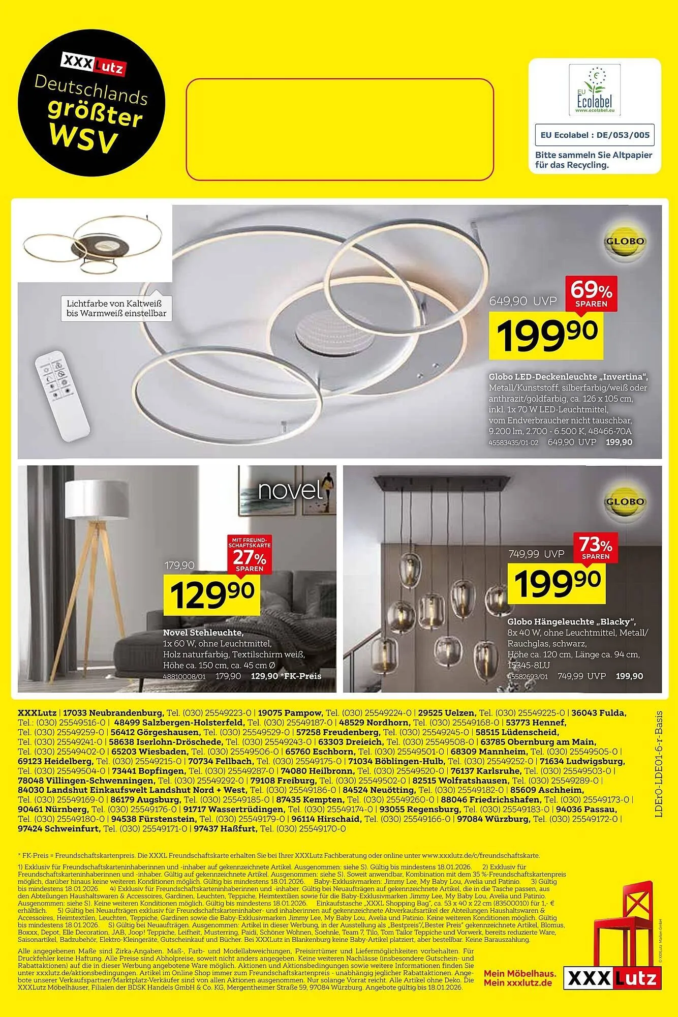 XXXLutz Prospekt von 27. Dezember bis 11. Januar 2026 - Prospekt seite 8