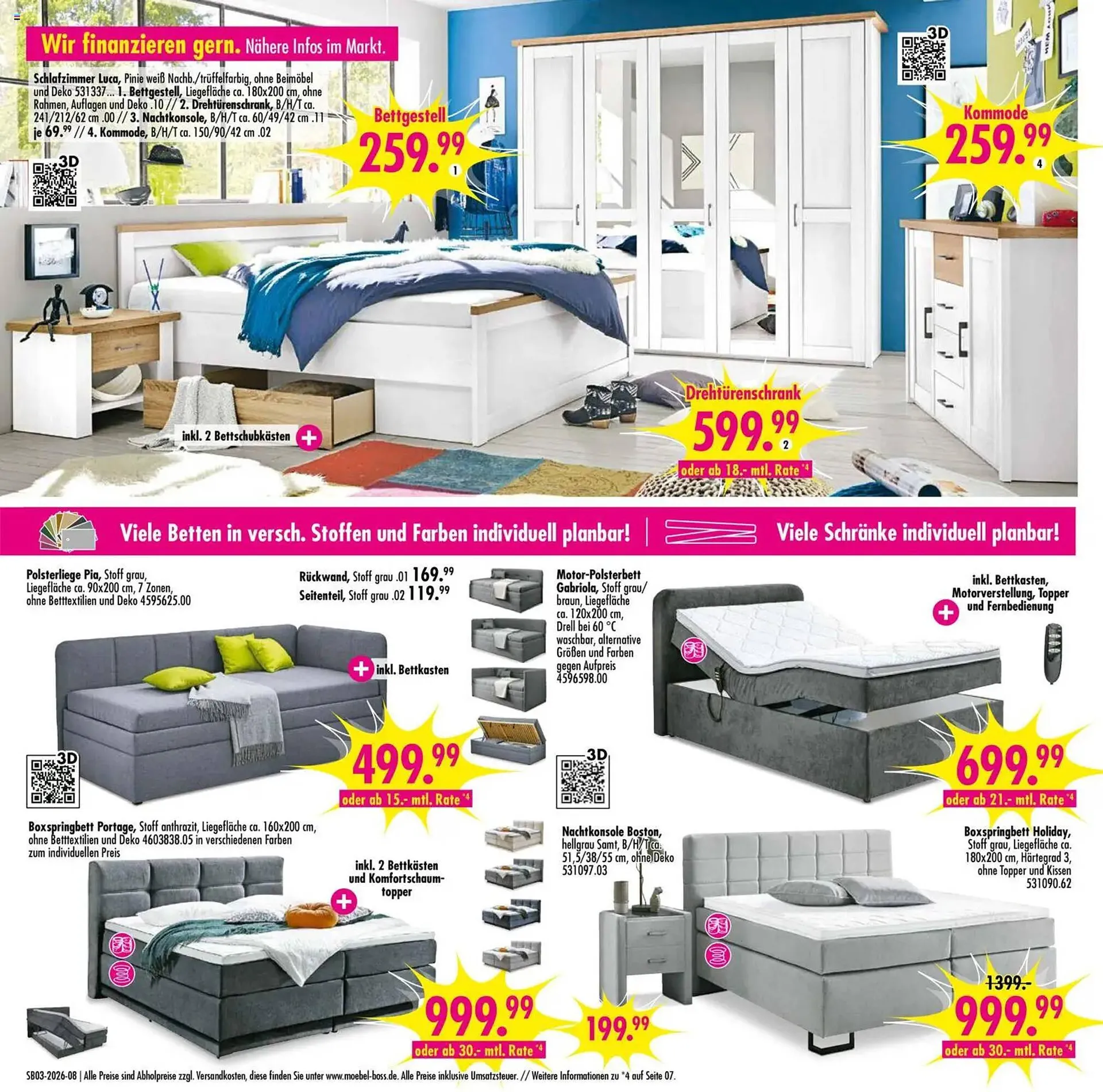Möbel Boss Prospekt von 10. Januar bis 16. Februar 2026 - Prospekt seite 8