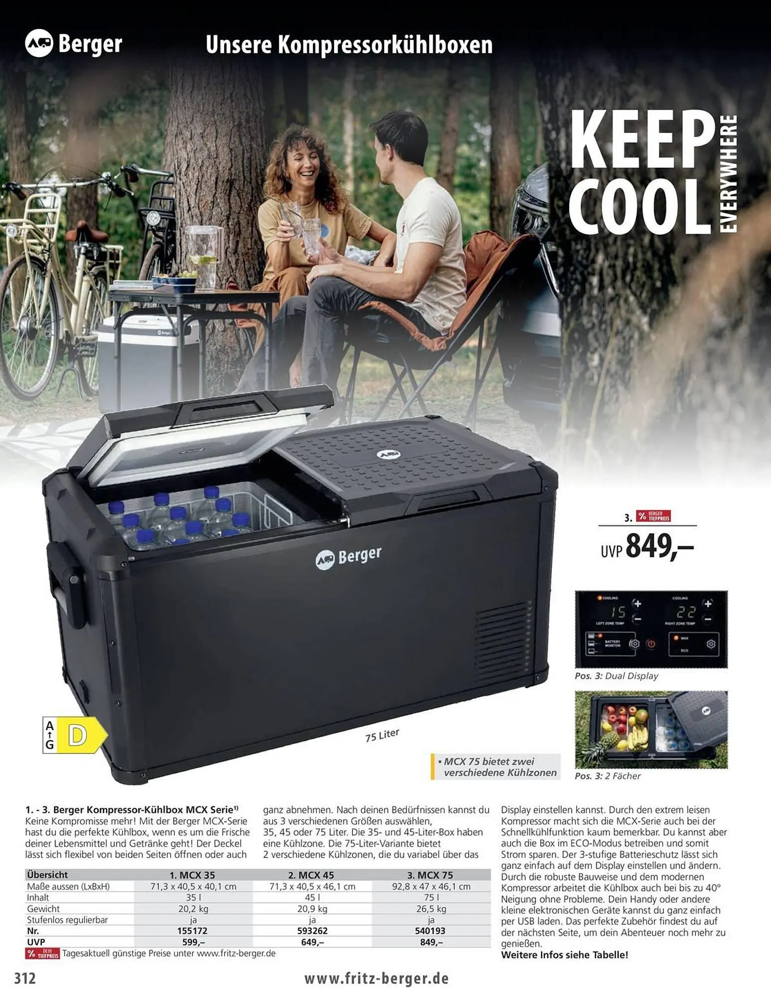 Fritz Berger Prospekt von 27. Mai bis 31. Dezember 2025 - Prospekt seite 312
