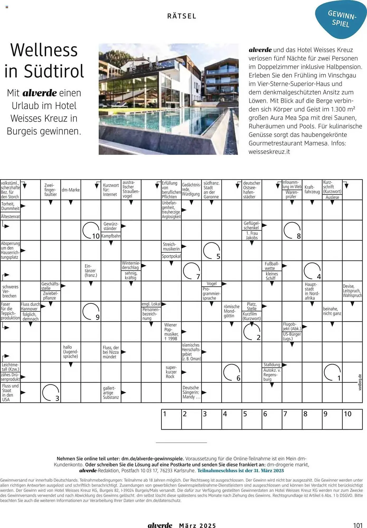 dm drogerie Prospekt von 1. März bis 31. März 2025 - Prospekt seite 101