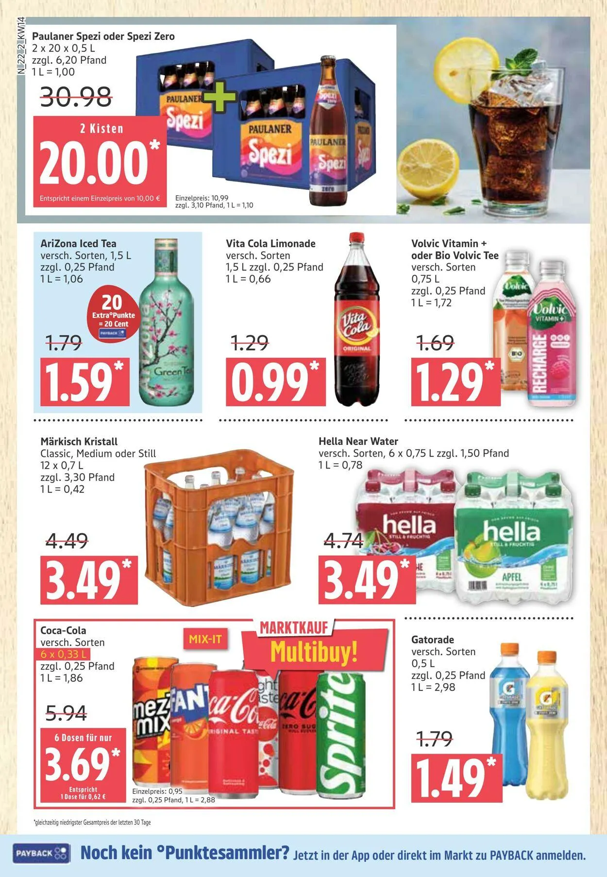 Marktkauf Aktueller Prospekt von 31. März bis 5. April 2025 - Prospekt seite 22