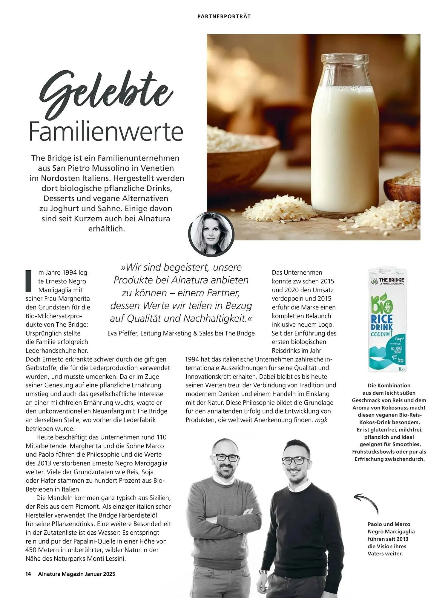 Alnatura Prospekt von 8. Januar bis 1. Februar 2025 - Prospekt seite 14