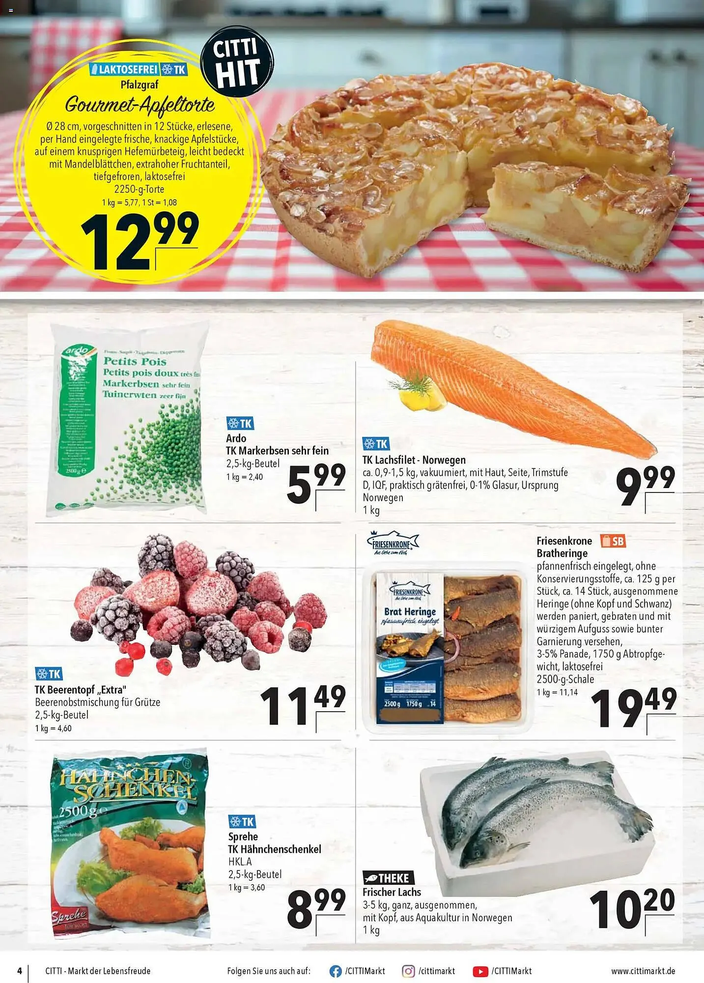 CITTI Markt Prospekt von 5. November bis 18. November 2025 - Prospekt seite 4