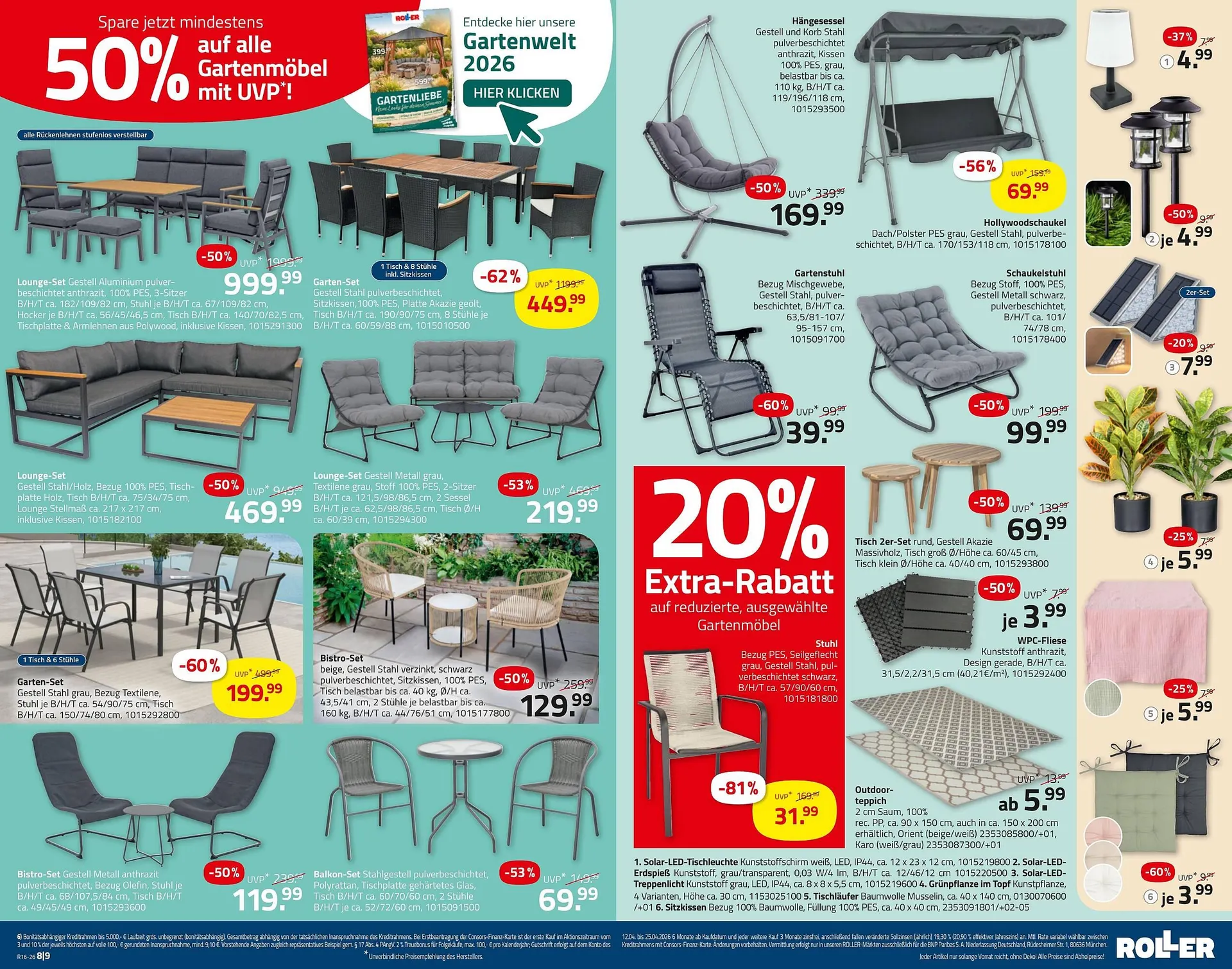 ROLLER Prospekt von 12. April bis 25. April 2026 - Prospekt seite 5