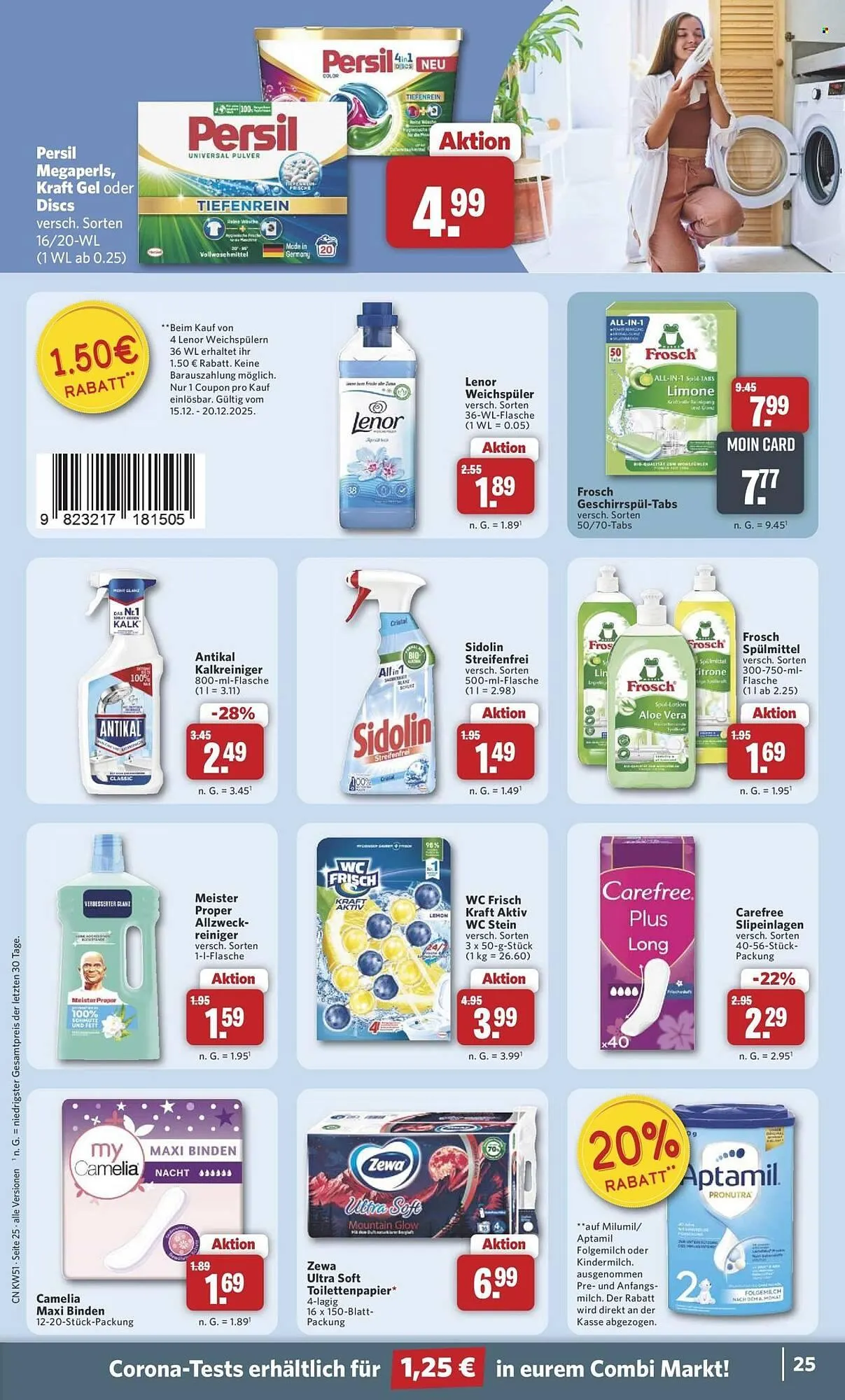 Combi Prospekt von 15. Dezember bis 20. Dezember 2025 - Prospekt seite 27