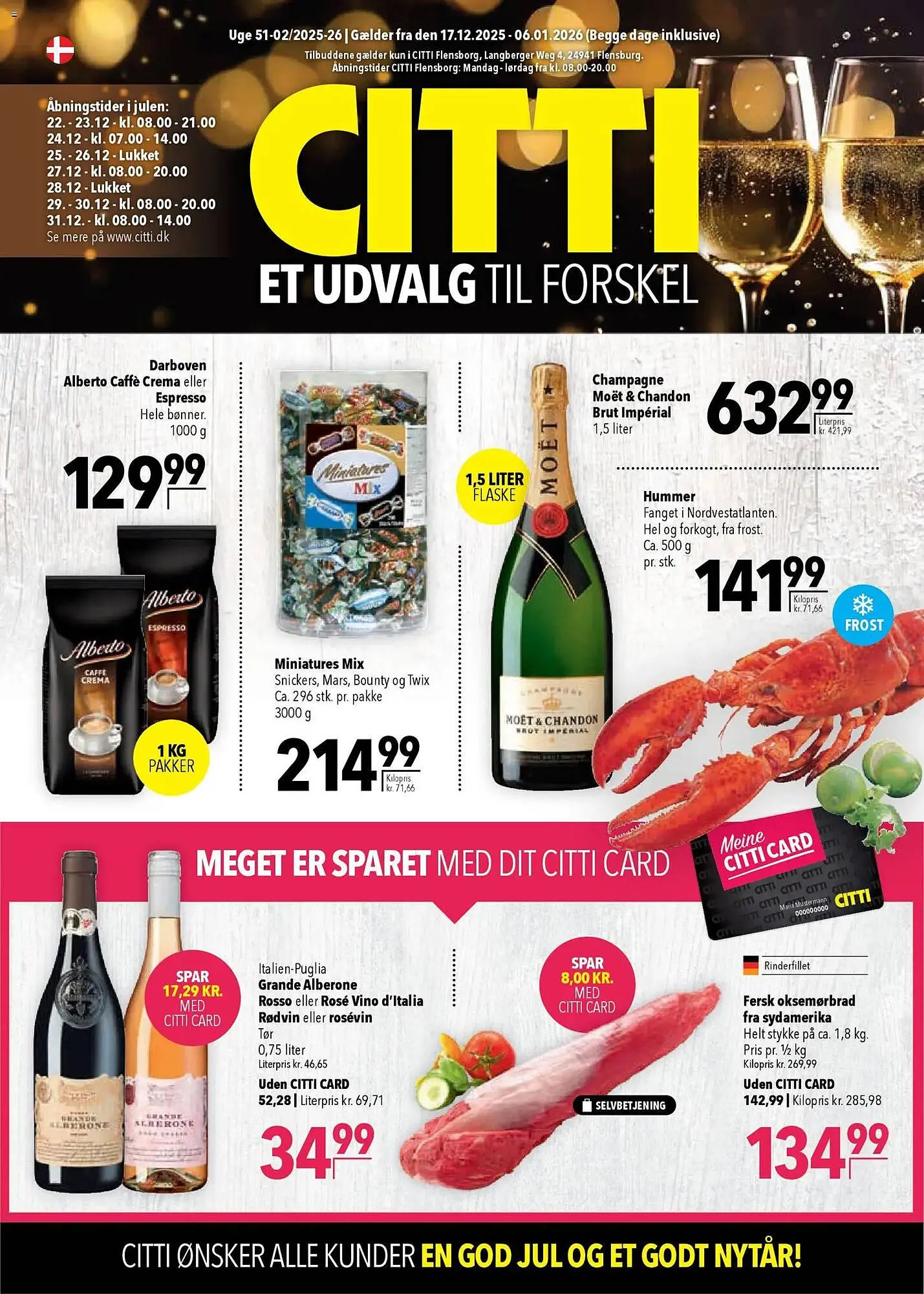 CITTI Markt Prospekt von 17. Dezember bis 6. Januar 2026 - Prospekt seite 1