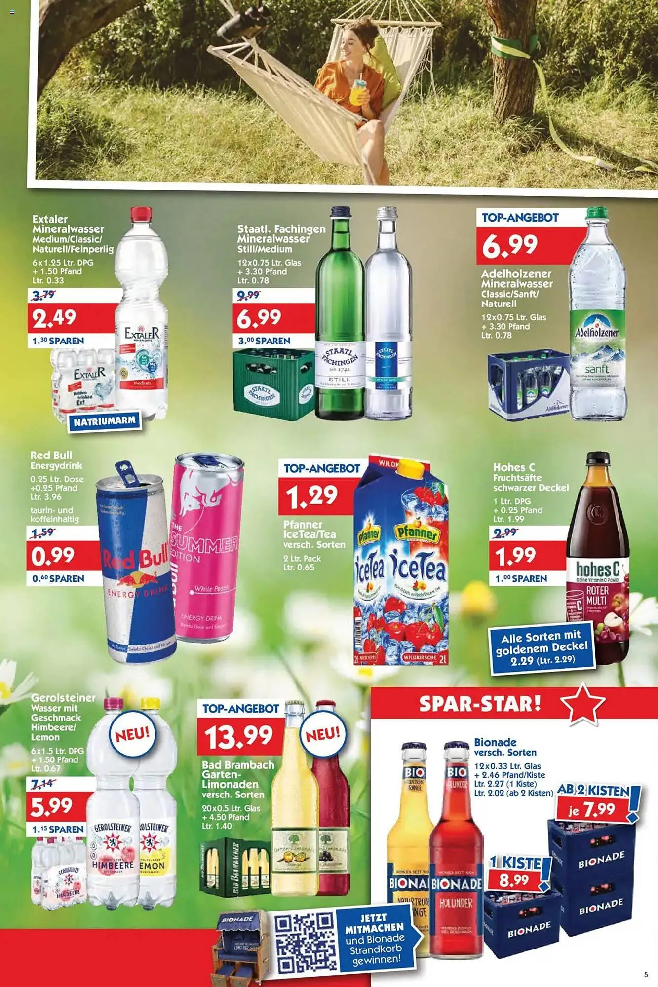 Hol'ab Getränkemarkt Prospekt von 28. Juli bis 2. August 2025 - Prospekt seite 5