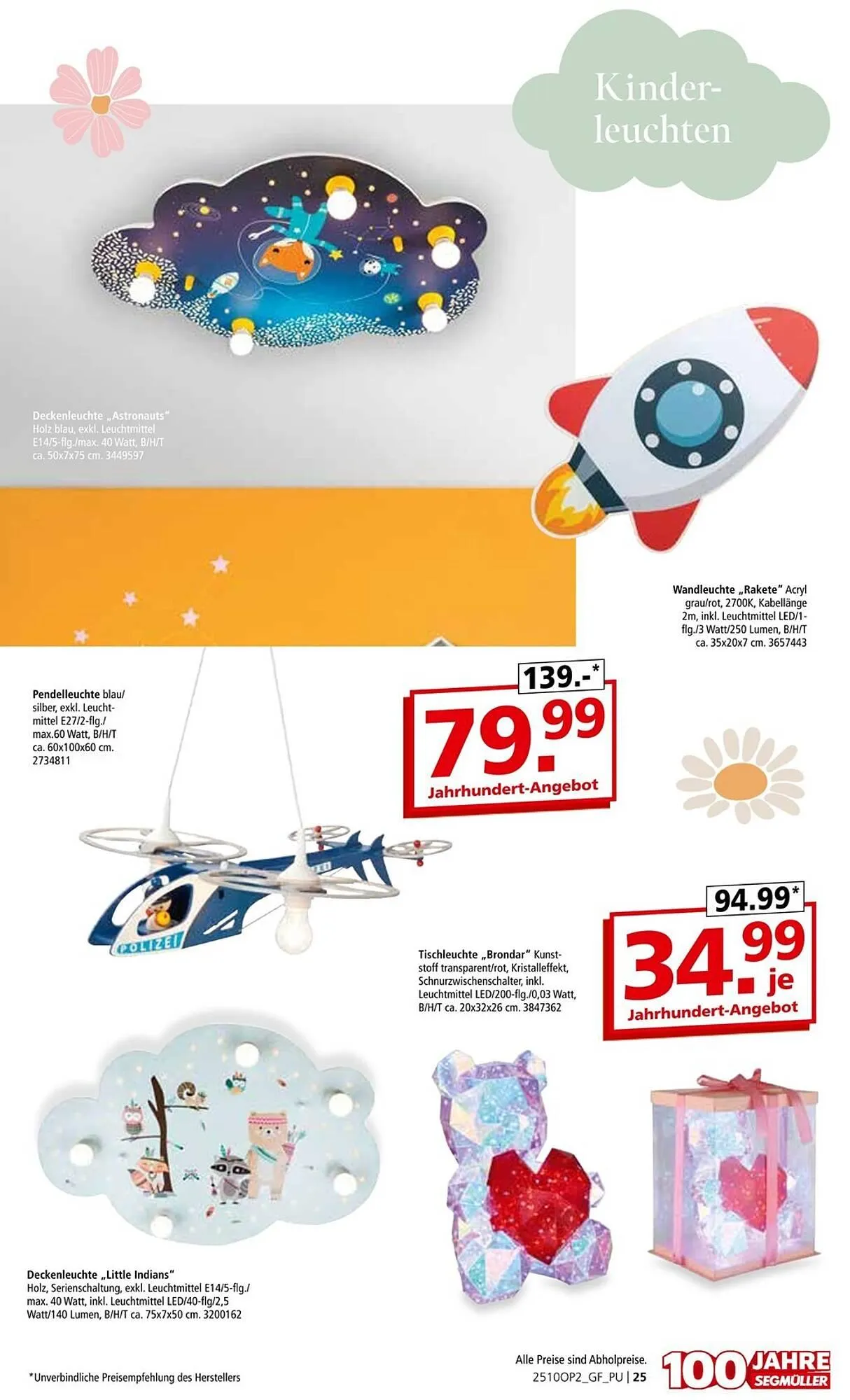 Segmüller Prospekt von 29. September bis 4. Januar 2026 - Prospekt seite 25