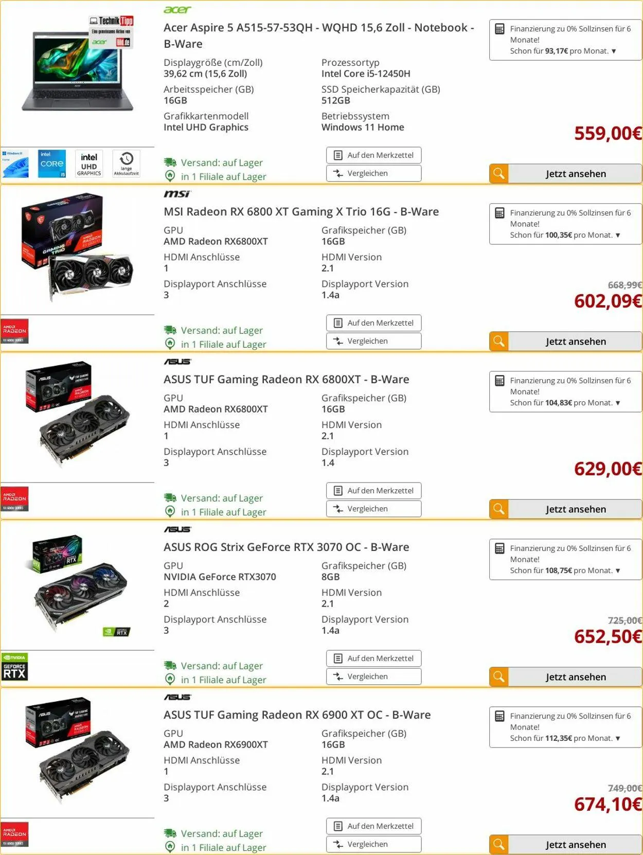 ARLT Computer Aktueller Prospekt von 14. April bis 20. April 2025 - Prospekt seite 30