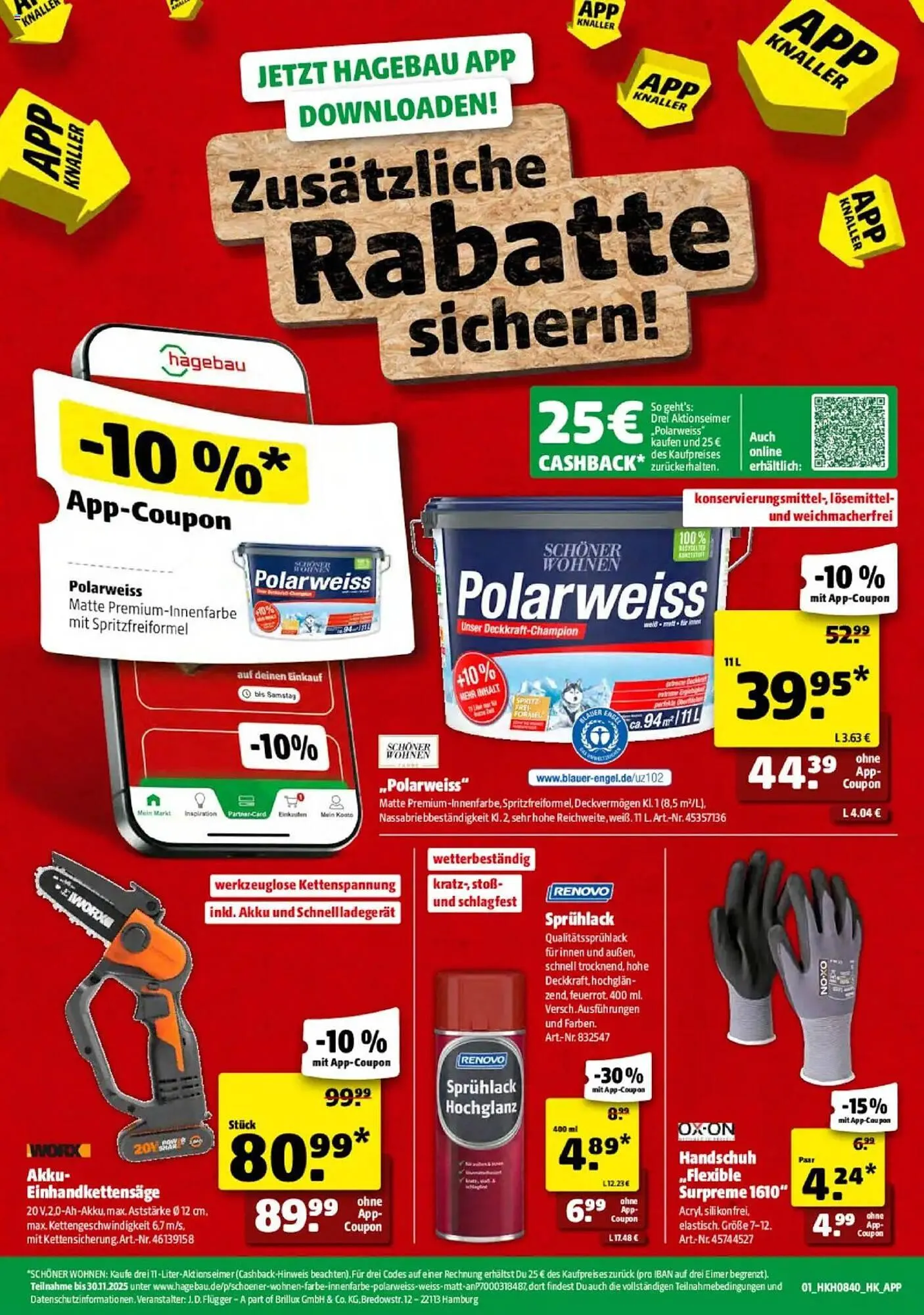 Hagebau Prospekt von 4. Oktober bis 11. Oktober 2025 - Prospekt seite 9