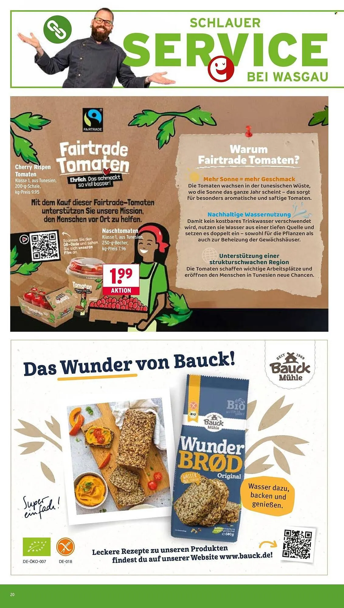 Wasgau Prospekt von 13. April bis 18. April 2026 - Prospekt seite 20