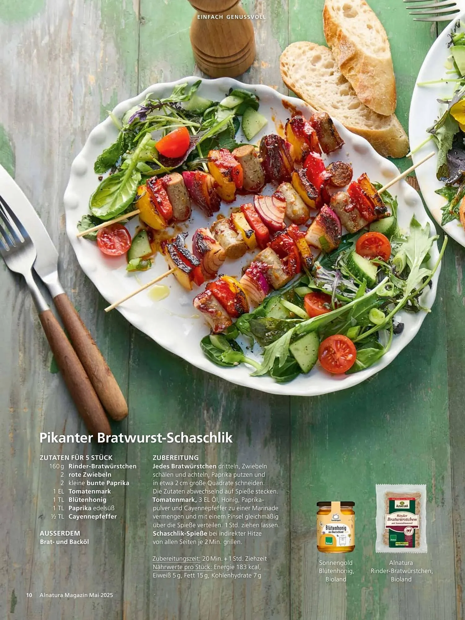 Alnatura Prospekt von 2. Mai bis 1. Juni 2025 - Prospekt seite 10