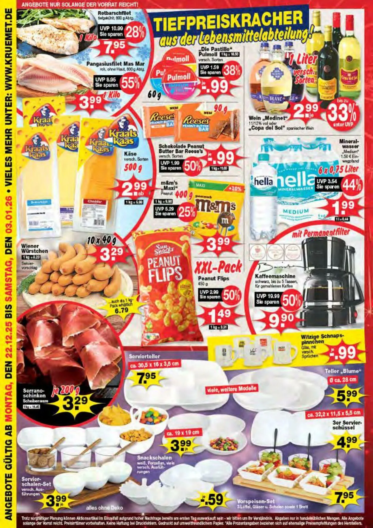 KRÜMET Aktueller Prospekt von 22. Dezember bis 3. Januar 2026 - Prospekt seite 4