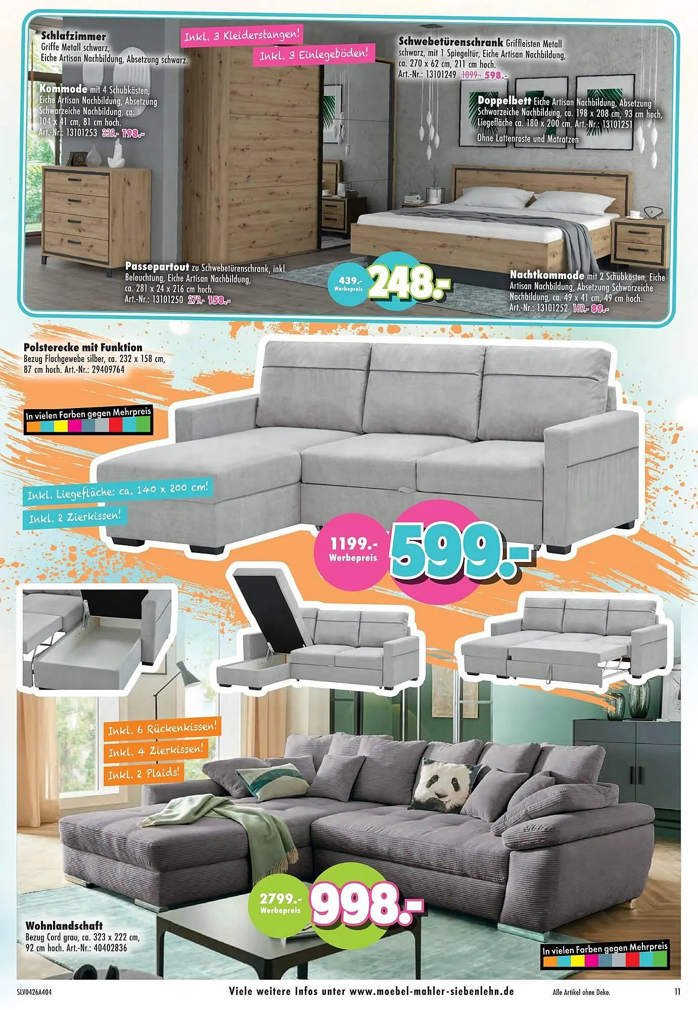 Möbel Mahler Katalog von 15. April bis 5. Mai 2026 - Prospekt seite 11