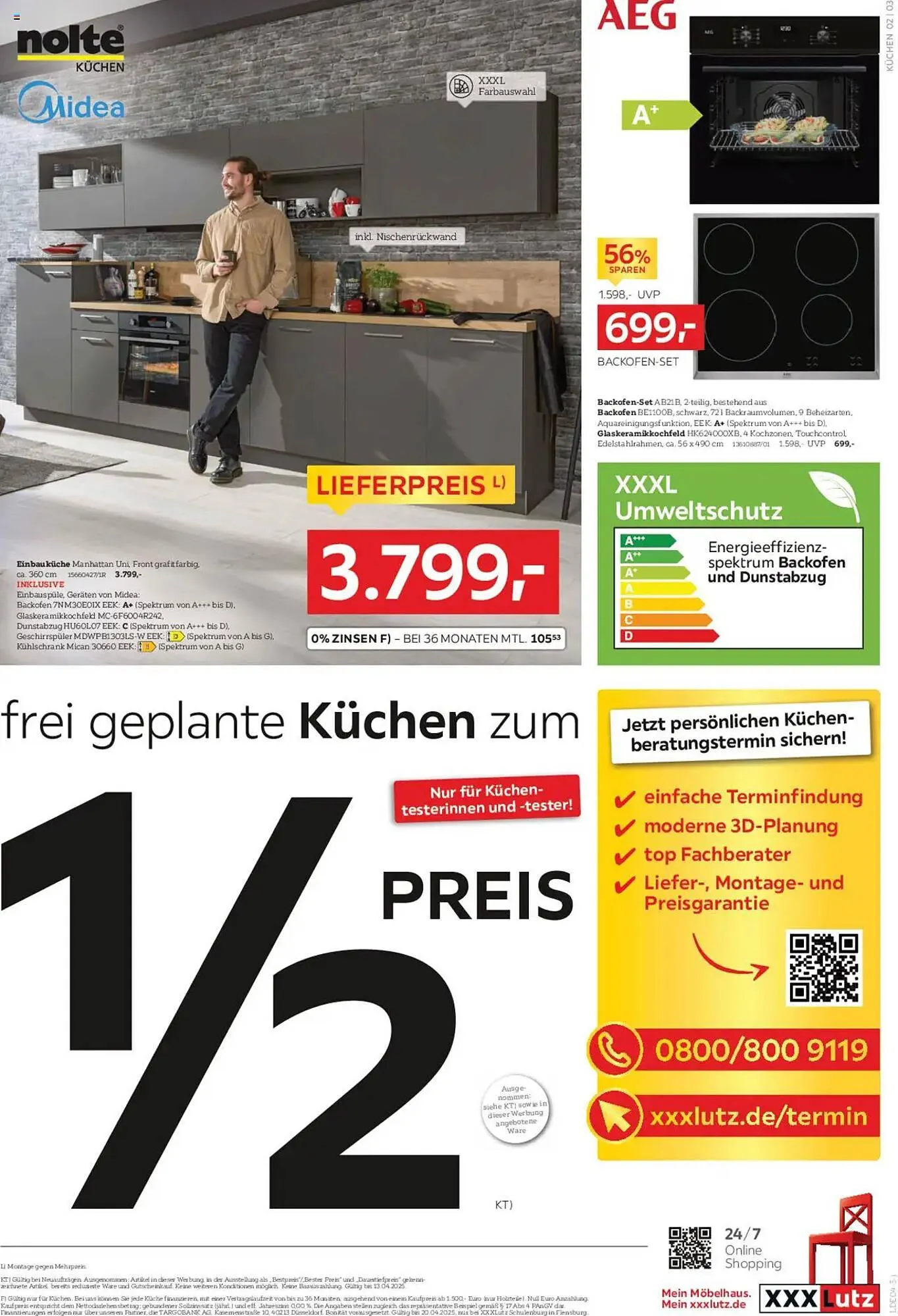 XXXLutz Prospekt von 22. März bis 20. April 2025 - Prospekt seite 3