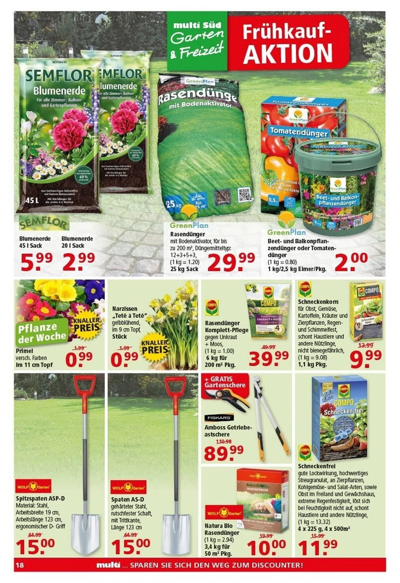 Multi Markt Prospekt von 16. Februar bis 21. Februar 2026 - Prospekt seite 18