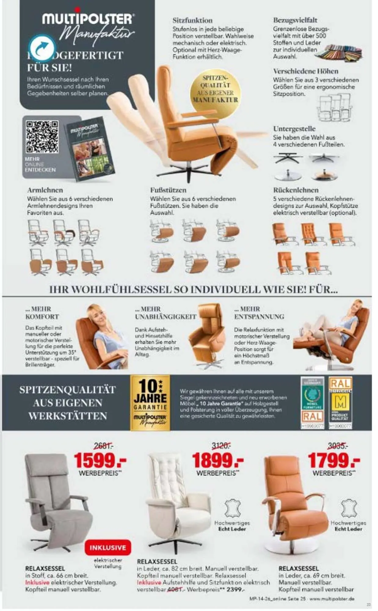Multipolster Prospekt von 14. April bis 24. April 2026 - Prospekt seite 25