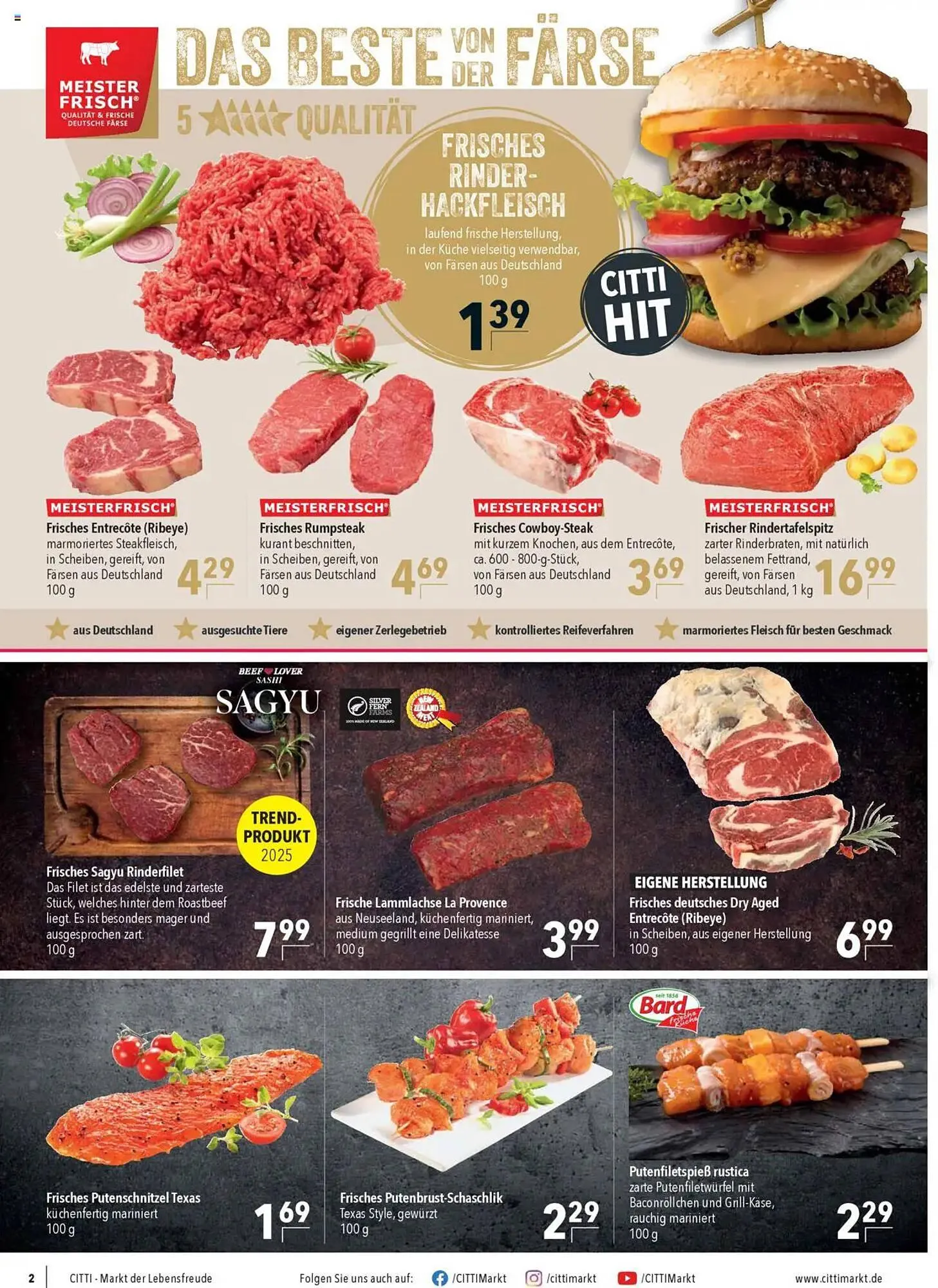 CITTI Markt Prospekt von 18. Juni bis 24. Juni 2025 - Prospekt seite 2