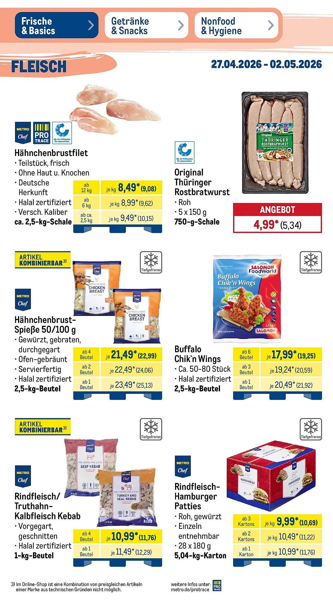 METRO Prospekt von 26. April bis 2. Mai 2026 - Prospekt seite 6