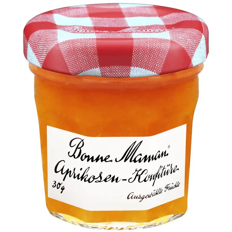 Bonne Maman Aprikosen-Konfitüre 60 Portionen x 30g (1,8 kg)