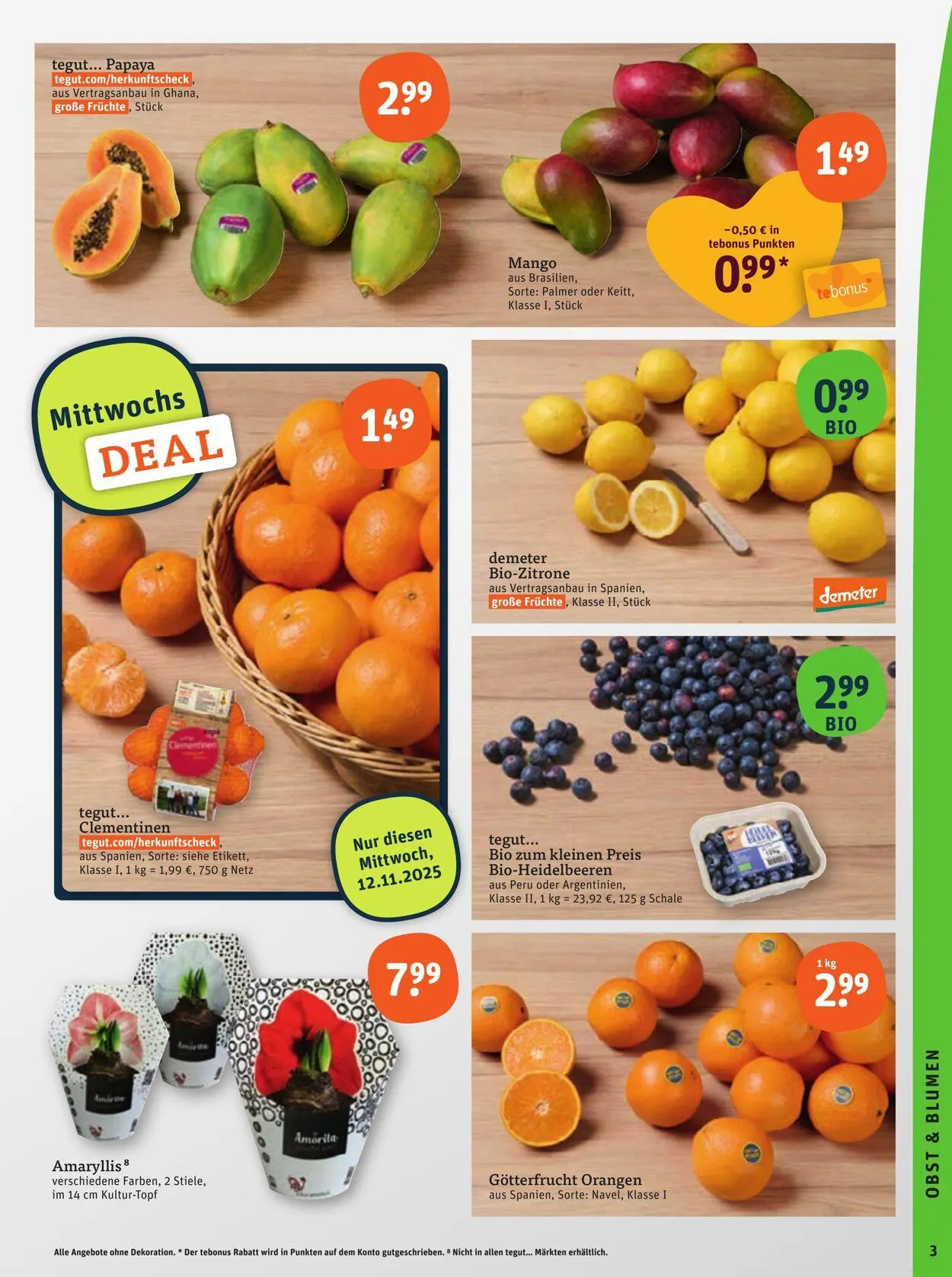 Tegut Aktueller Prospekt von 3. November bis 9. November 2025 - Prospekt seite 5