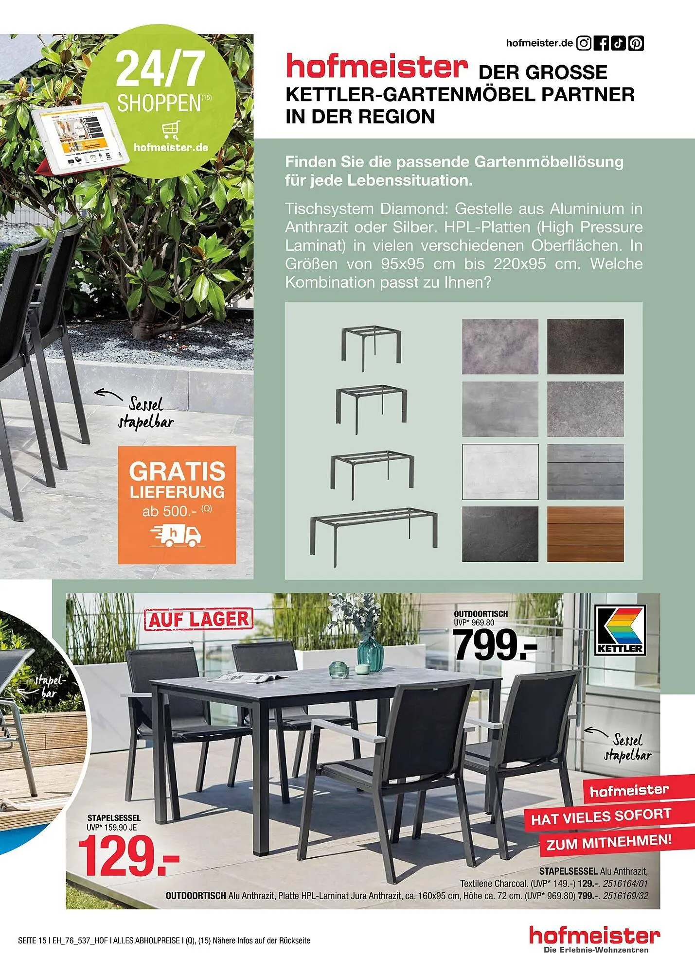 Hofmeister Prospekt von 8. April bis 5. Mai 2026 - Prospekt seite 15