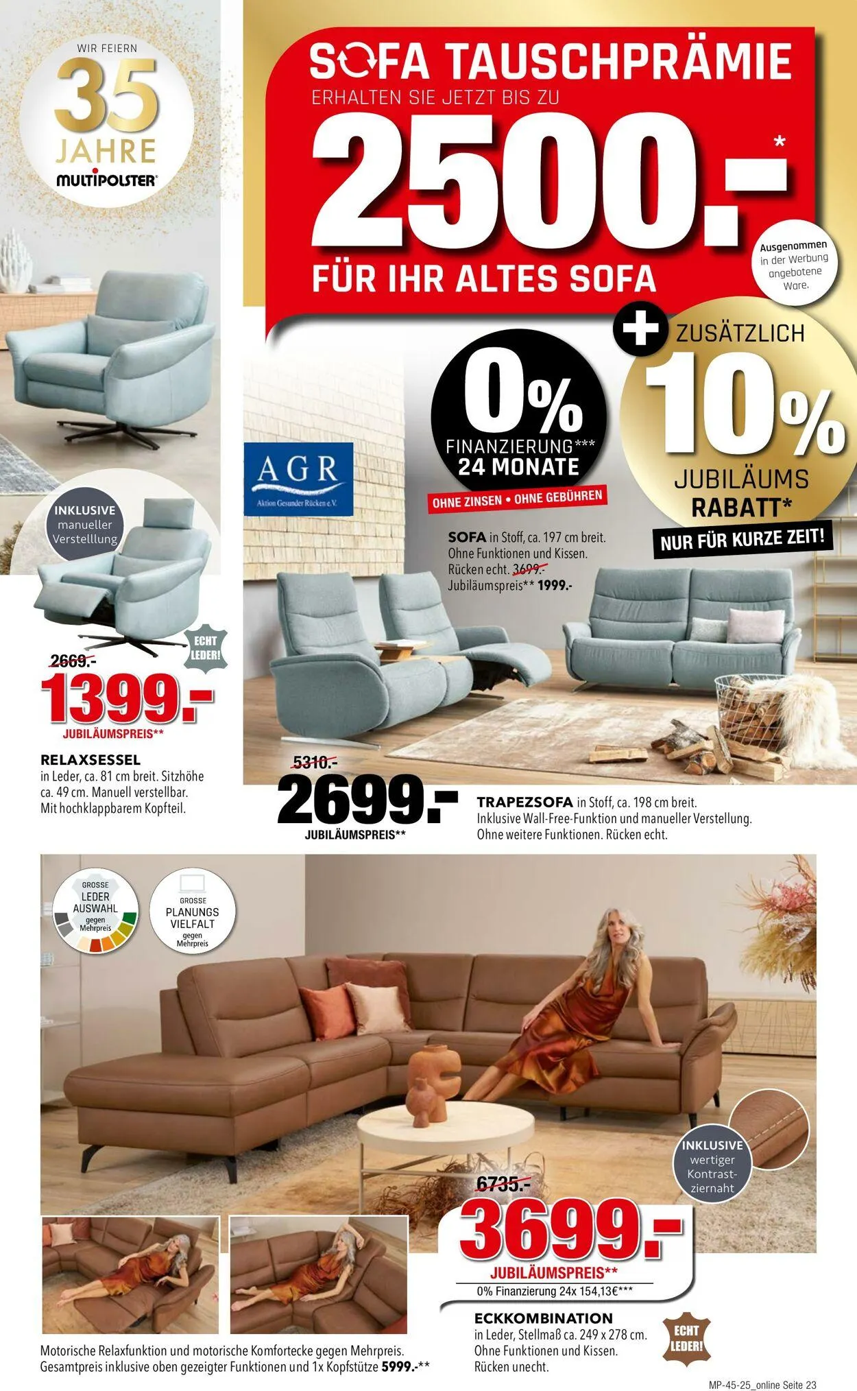 Multipolster Aktueller Prospekt von 5. November bis 19. November 2025 - Prospekt seite 23
