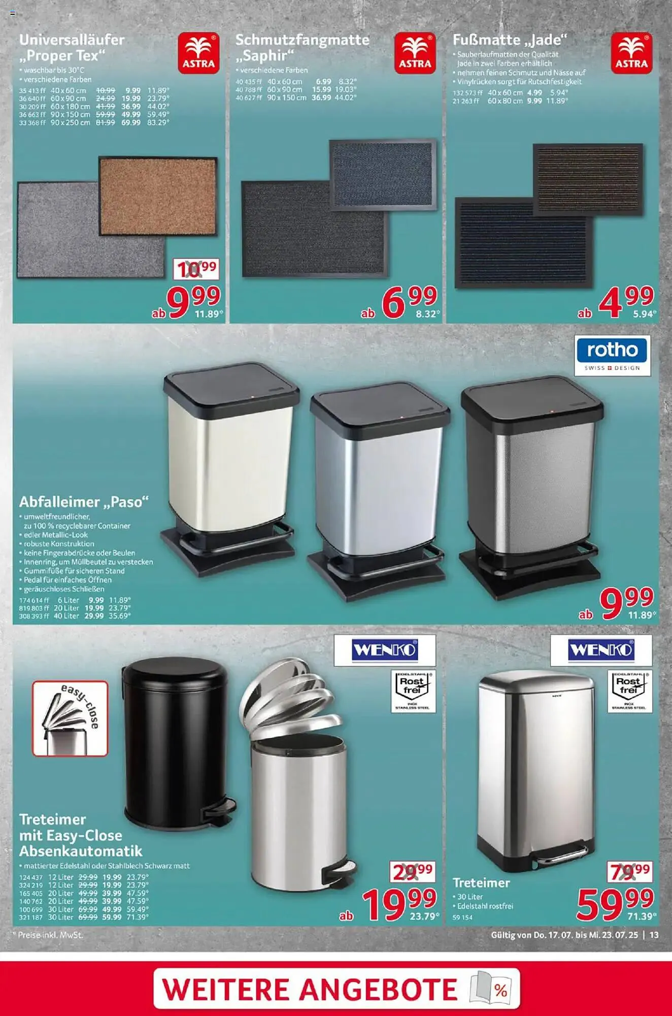 Selgros Prospekt von 17. Juli bis 23. Juli 2025 - Prospekt seite 13