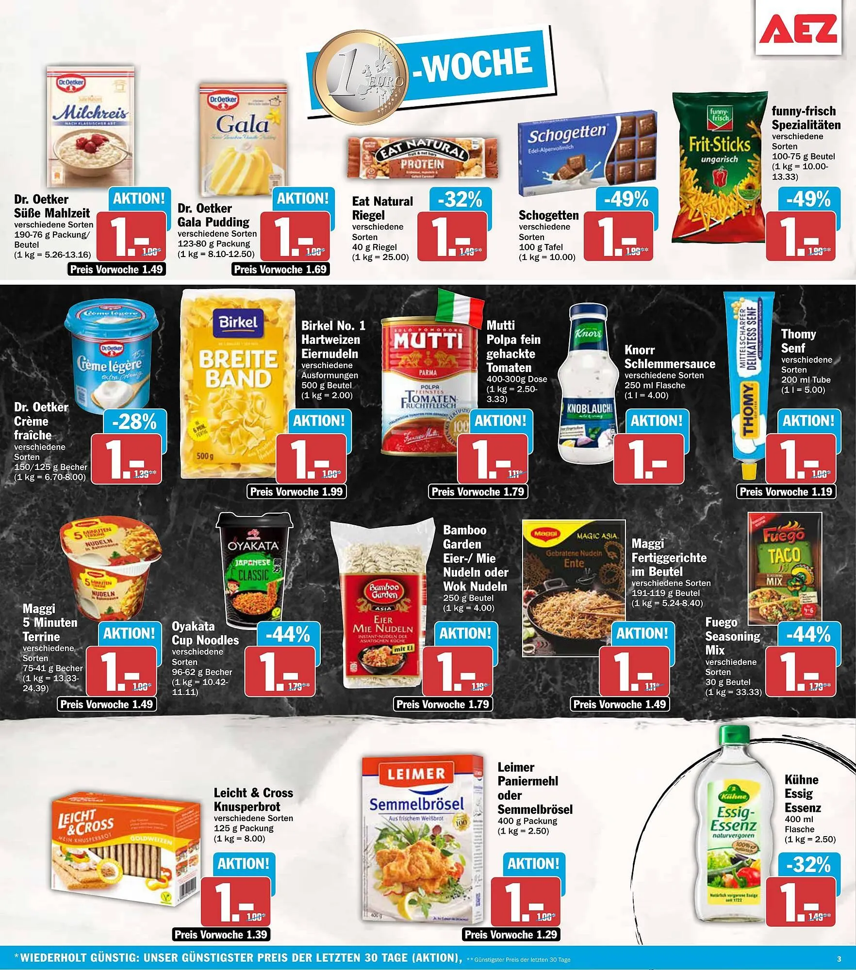 AEZ Prospekt von 9. März bis 14. März 2026 - Prospekt seite 3