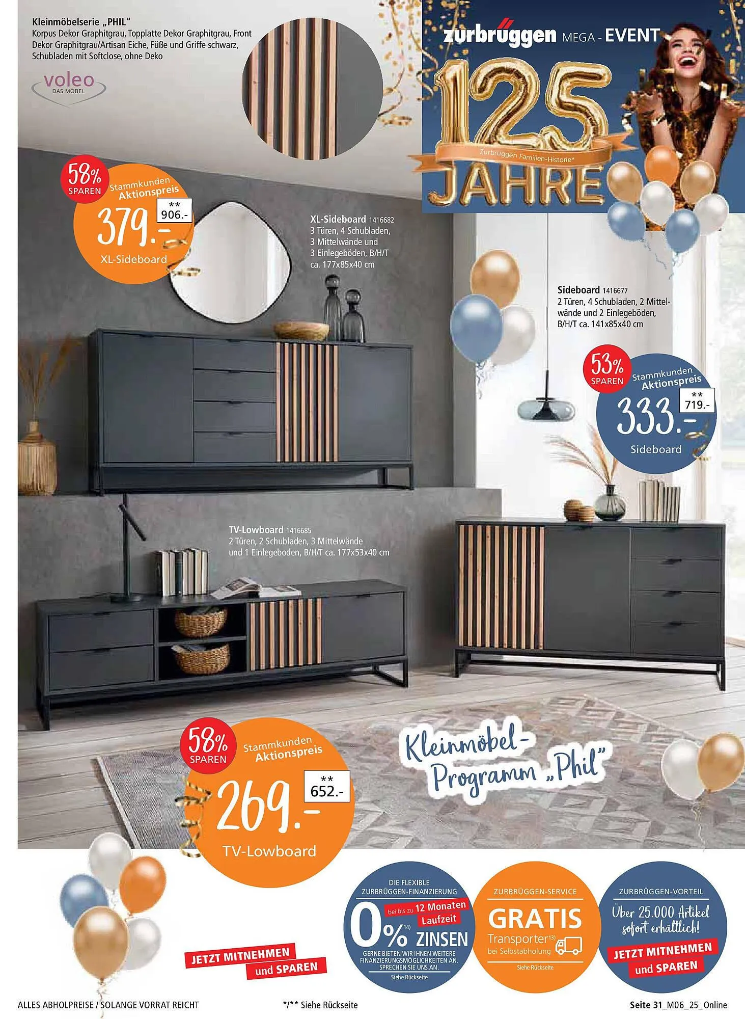 Zurbrüggen Prospekt von 2. Mai bis 17. Mai 2025 - Prospekt seite 31