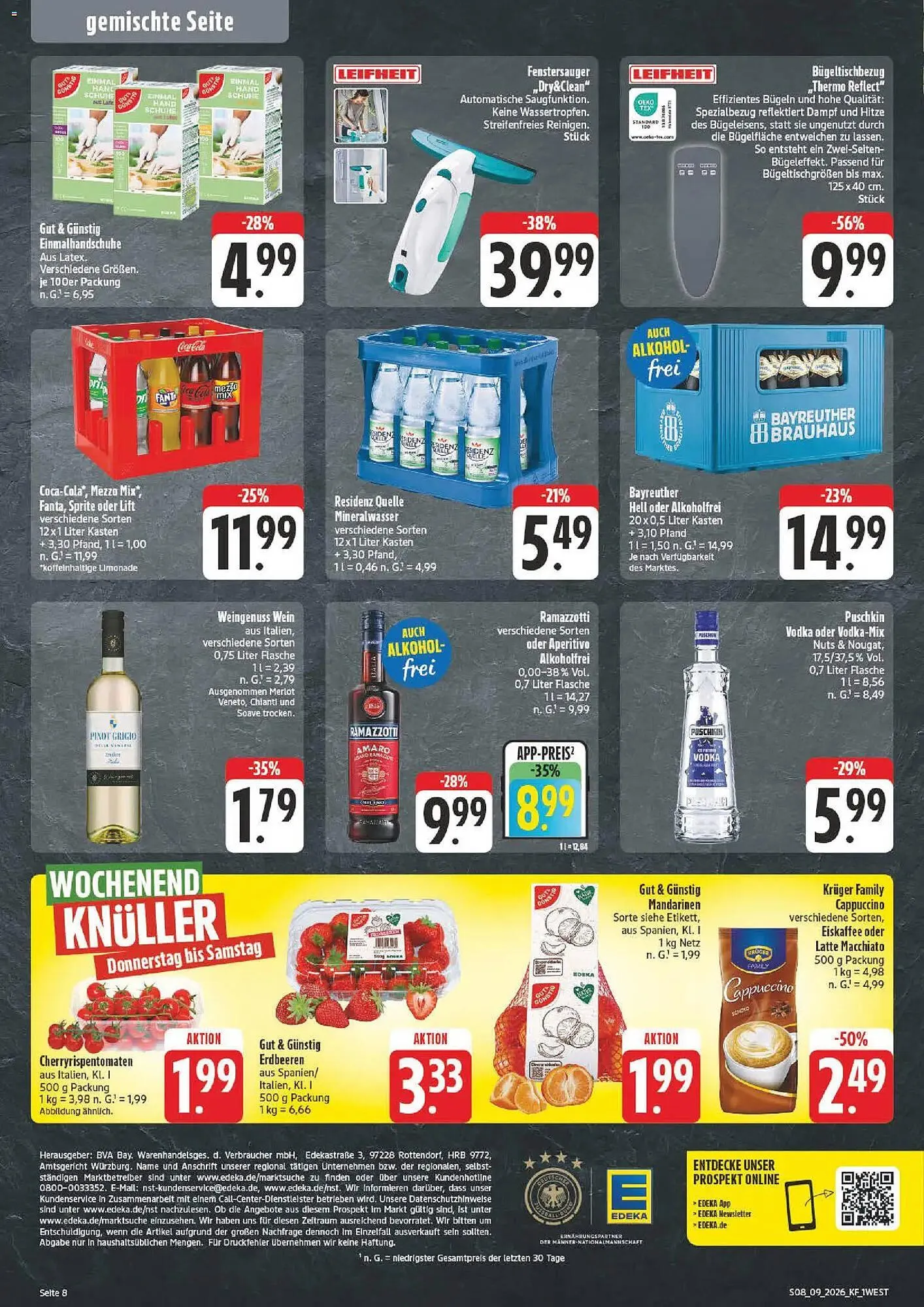 Nah & gut Prospekt von 23. Februar bis 28. Februar 2026 - Prospekt seite 8