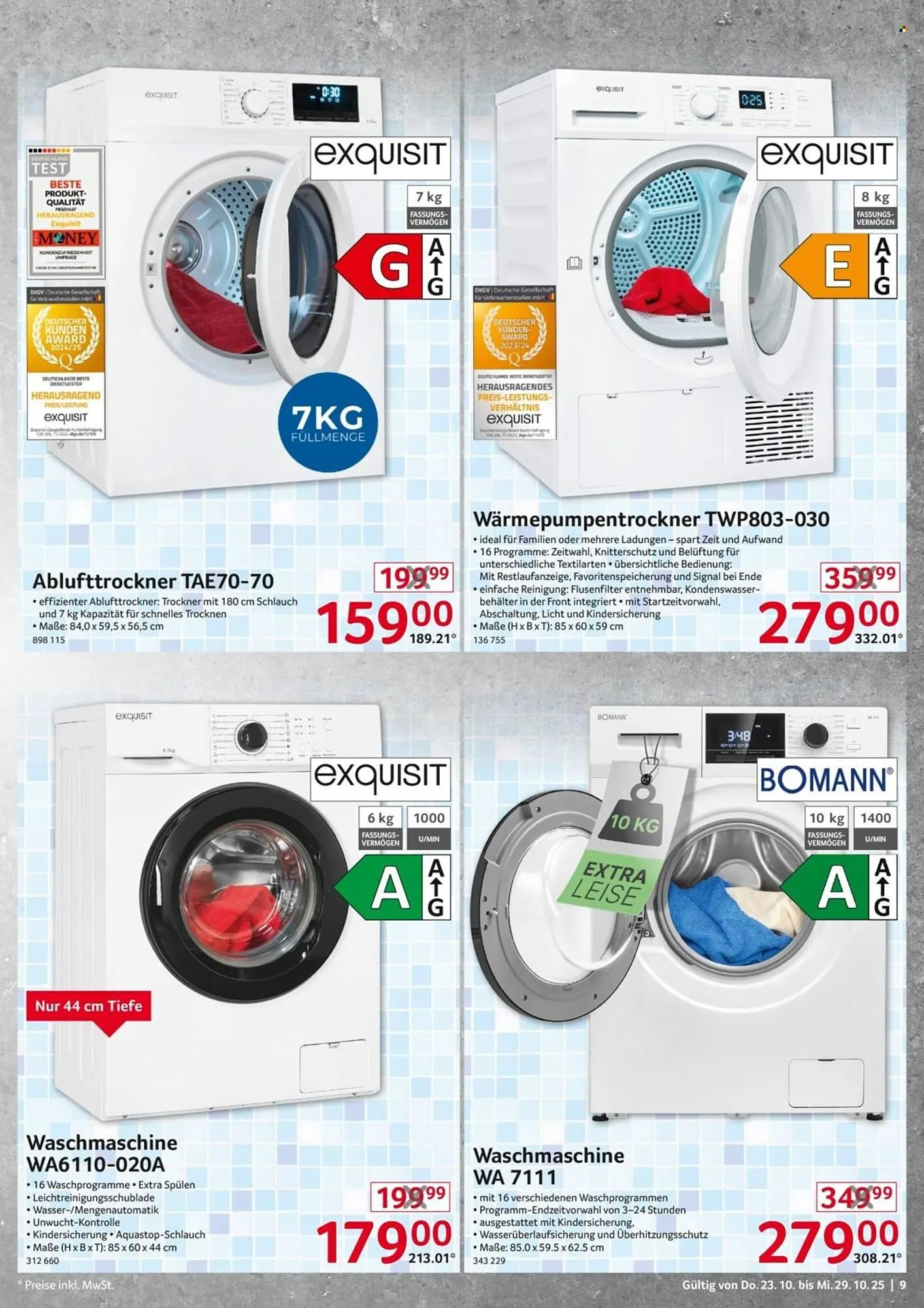 Selgros Prospekt von 23. Oktober bis 29. Oktober 2025 - Prospekt seite 9