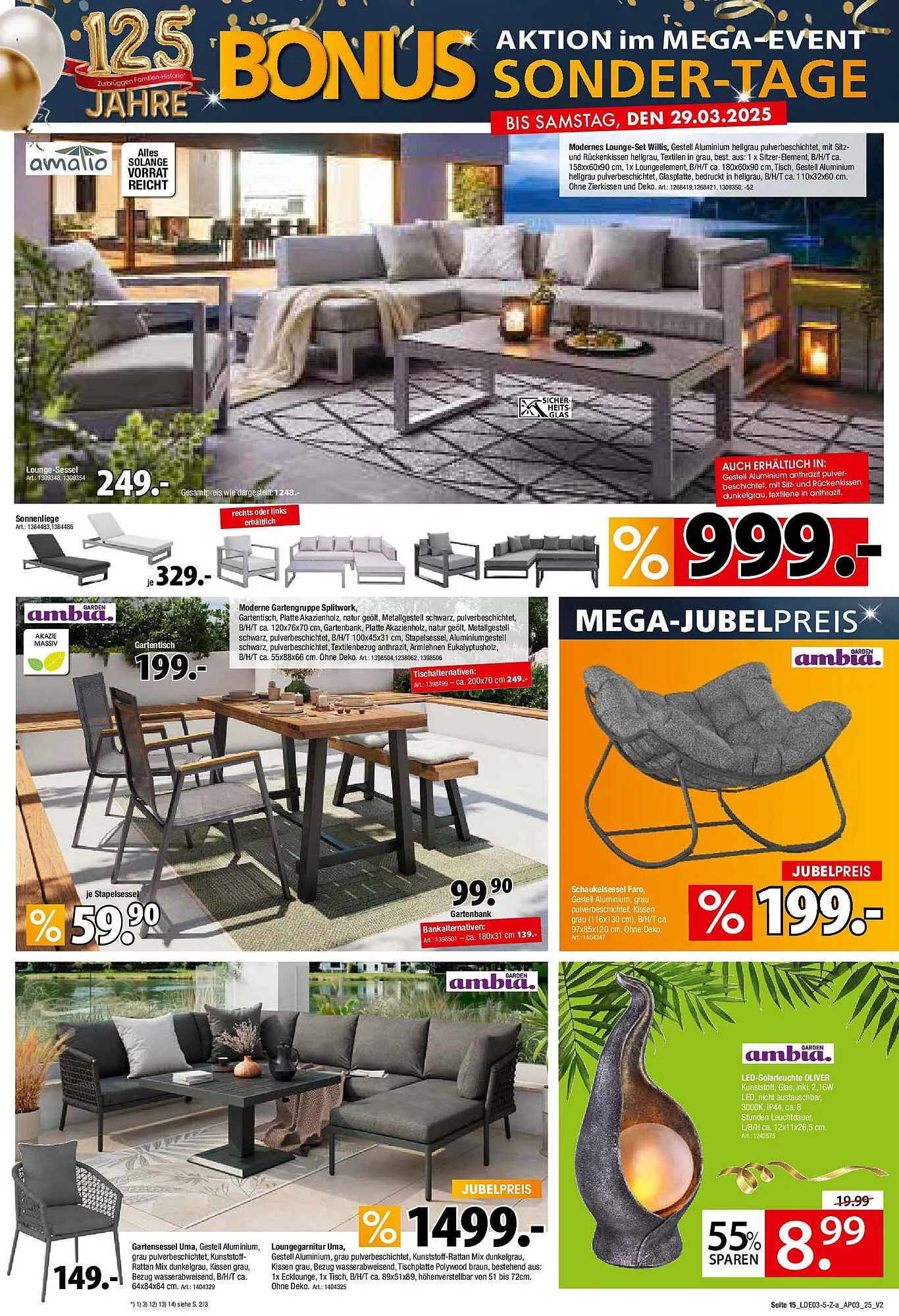 Zurbrüggen Prospekt von 28. Februar bis 15. März 2025 - Prospekt seite 17