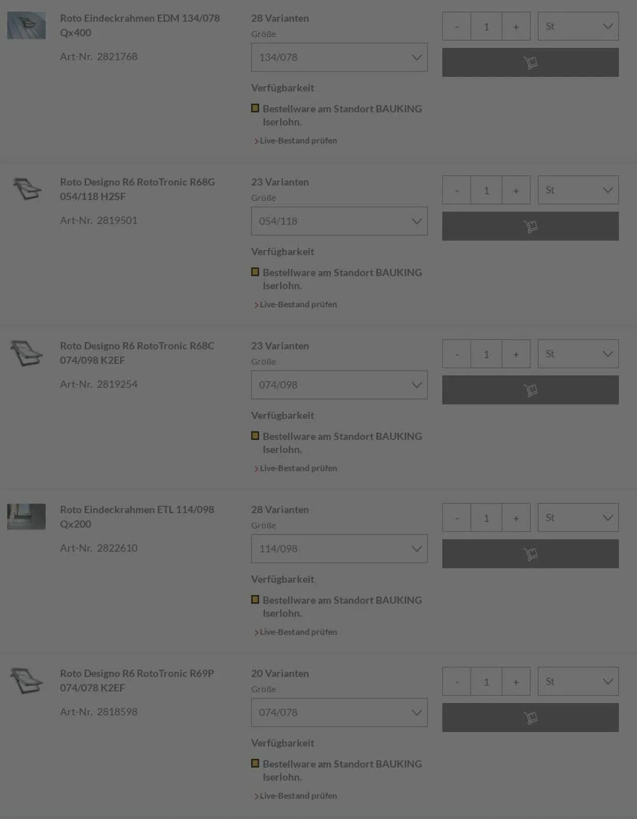 Bauking von 21. Juli bis 30. Juli 2025 - Prospekt seite 7