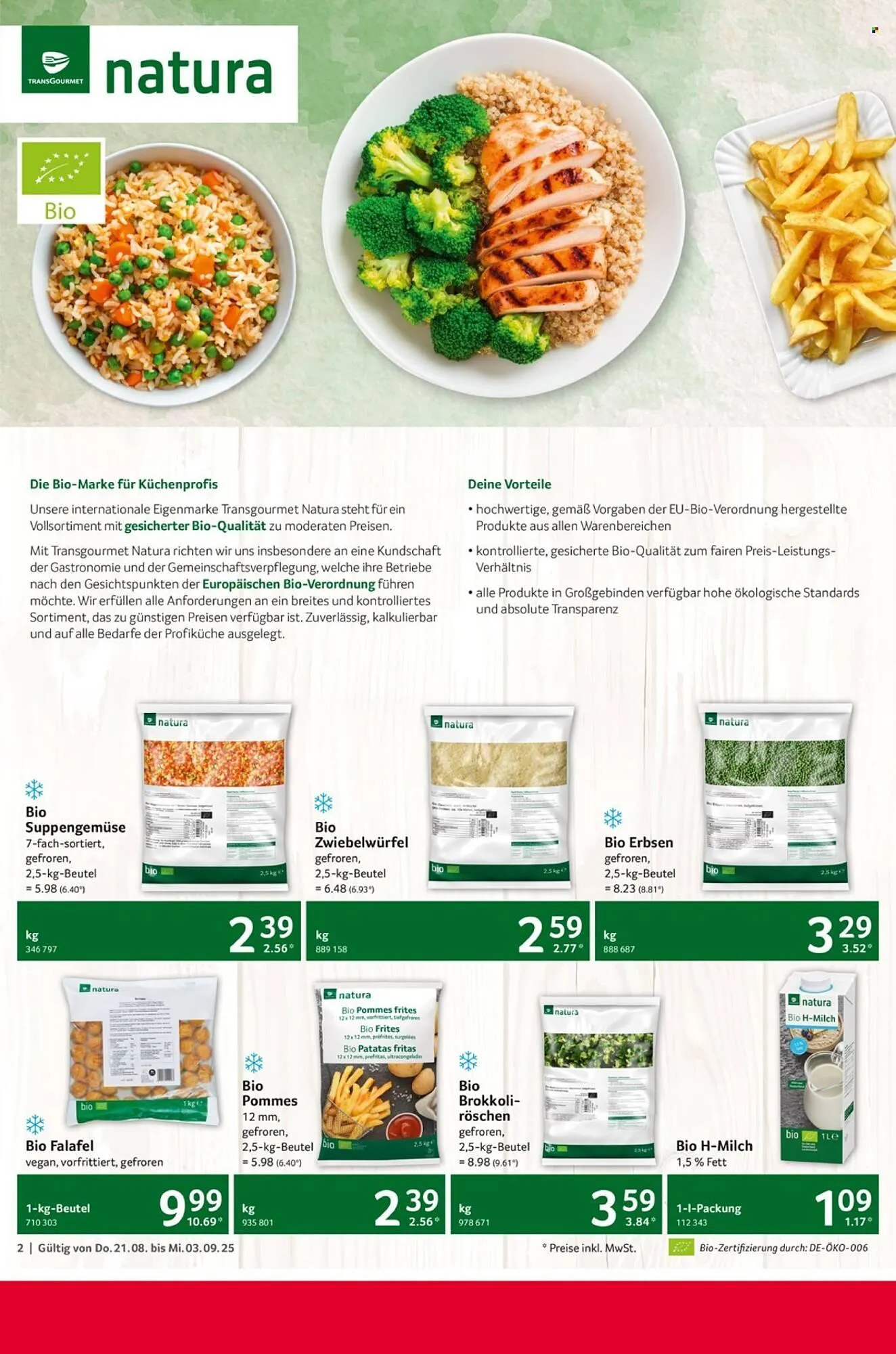 Selgros Prospekt von 21. August bis 3. September 2025 - Prospekt seite 2