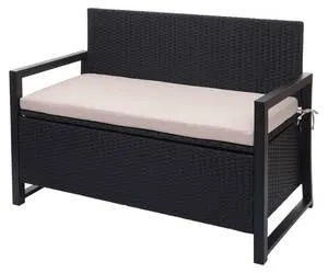 Poly-Rattan 2er Sitzbank F39