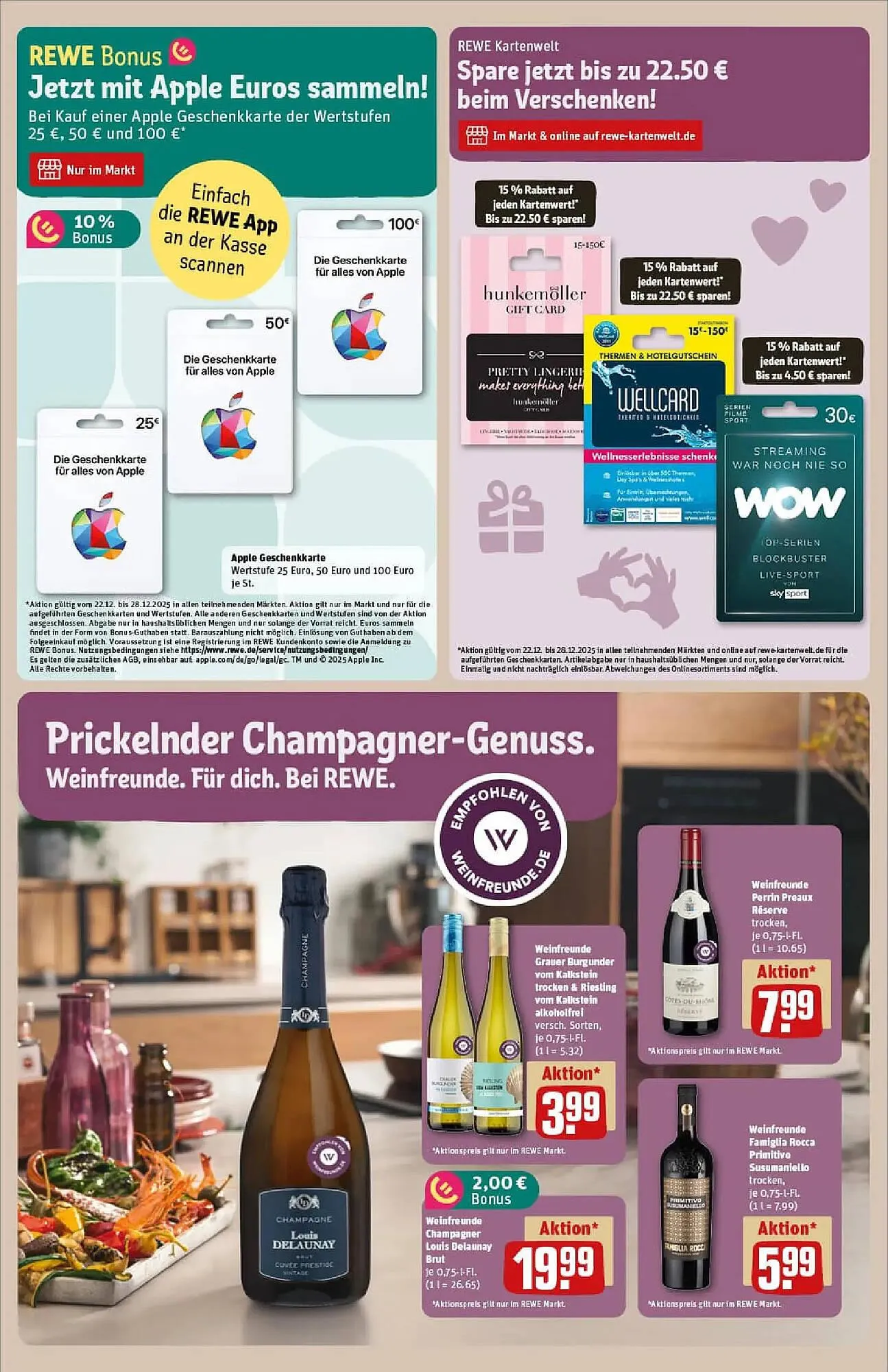 REWE Prospekt von 21. Dezember bis 28. Dezember 2025 - Prospekt seite 19