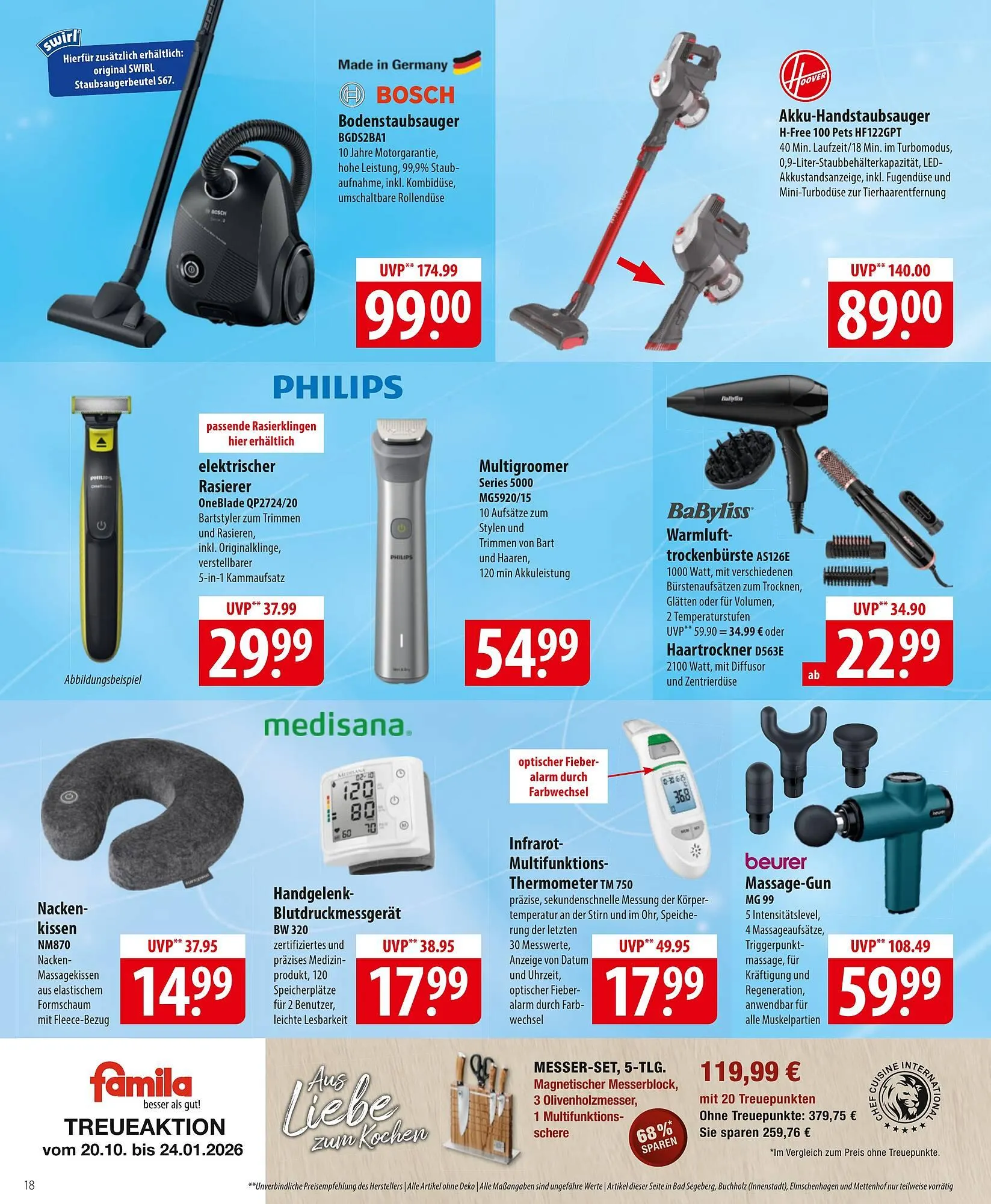 Famila Nord Ost Prospekt von 8. Dezember bis 13. Dezember 2025 - Prospekt seite 18