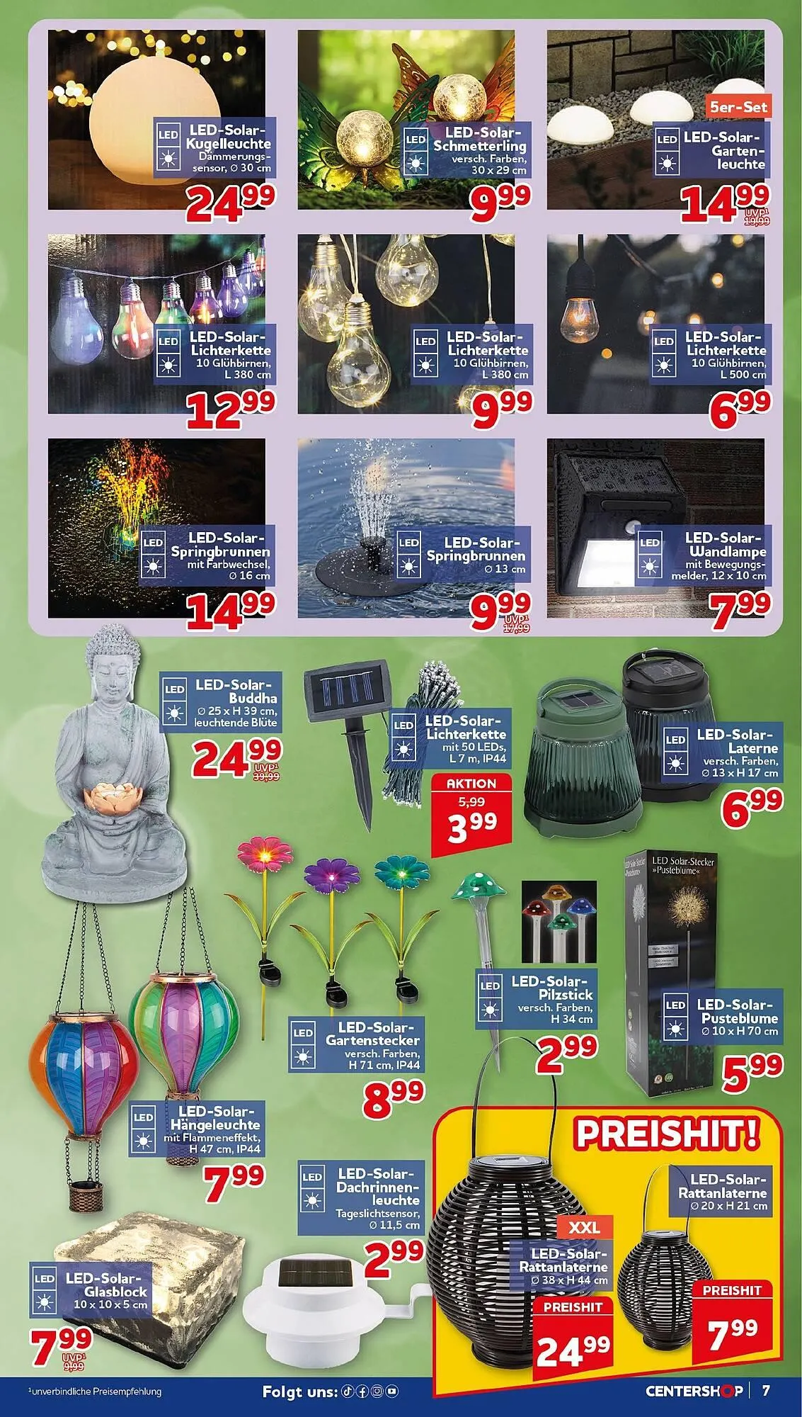 CENTERSHOP Prospekt von 4. Mai bis 9. Mai 2026 - Prospekt seite 7