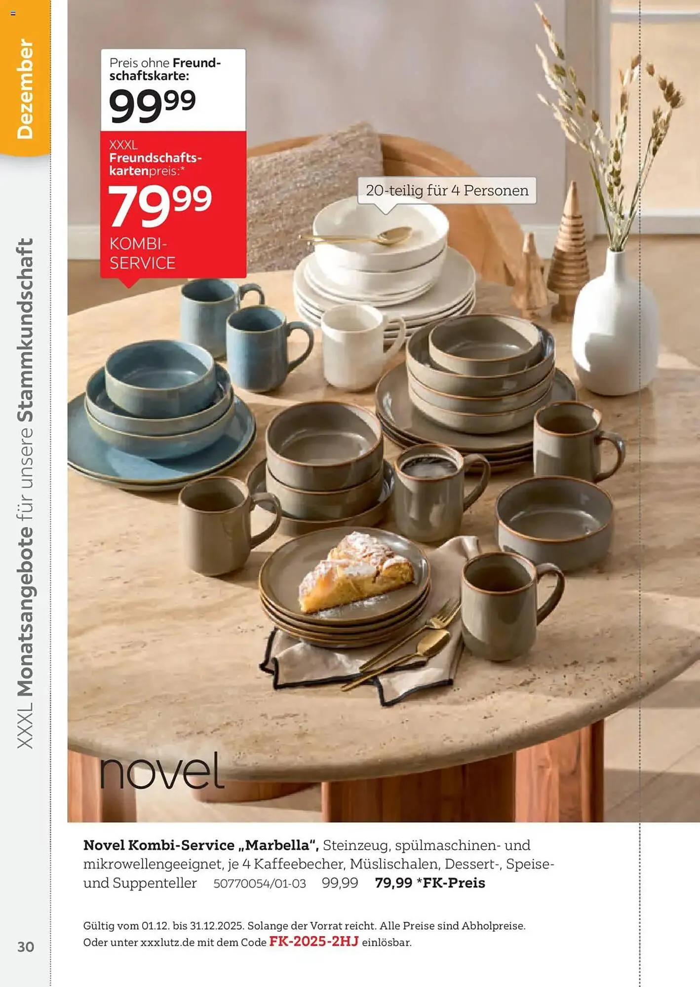 XXXLutz Prospekt von 1. August bis 31. Januar 2026 - Prospekt seite 30