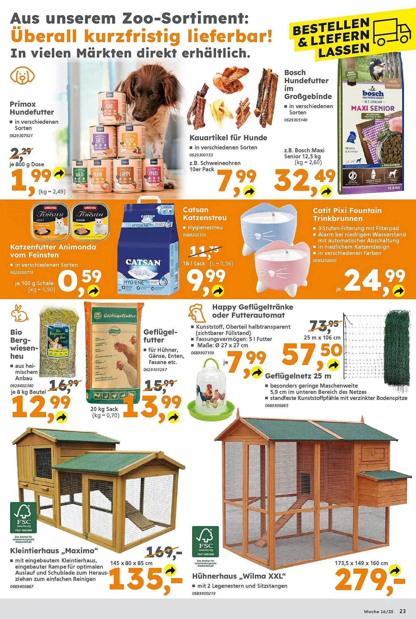 Globus Baumarkt Prospekt von 13. April bis 19. April 2025 - Prospekt seite 23