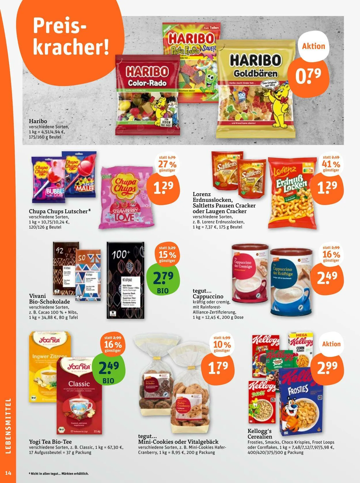 Tegut Aktueller Prospekt von 30. Juni bis 6. Juli 2025 - Prospekt seite 16