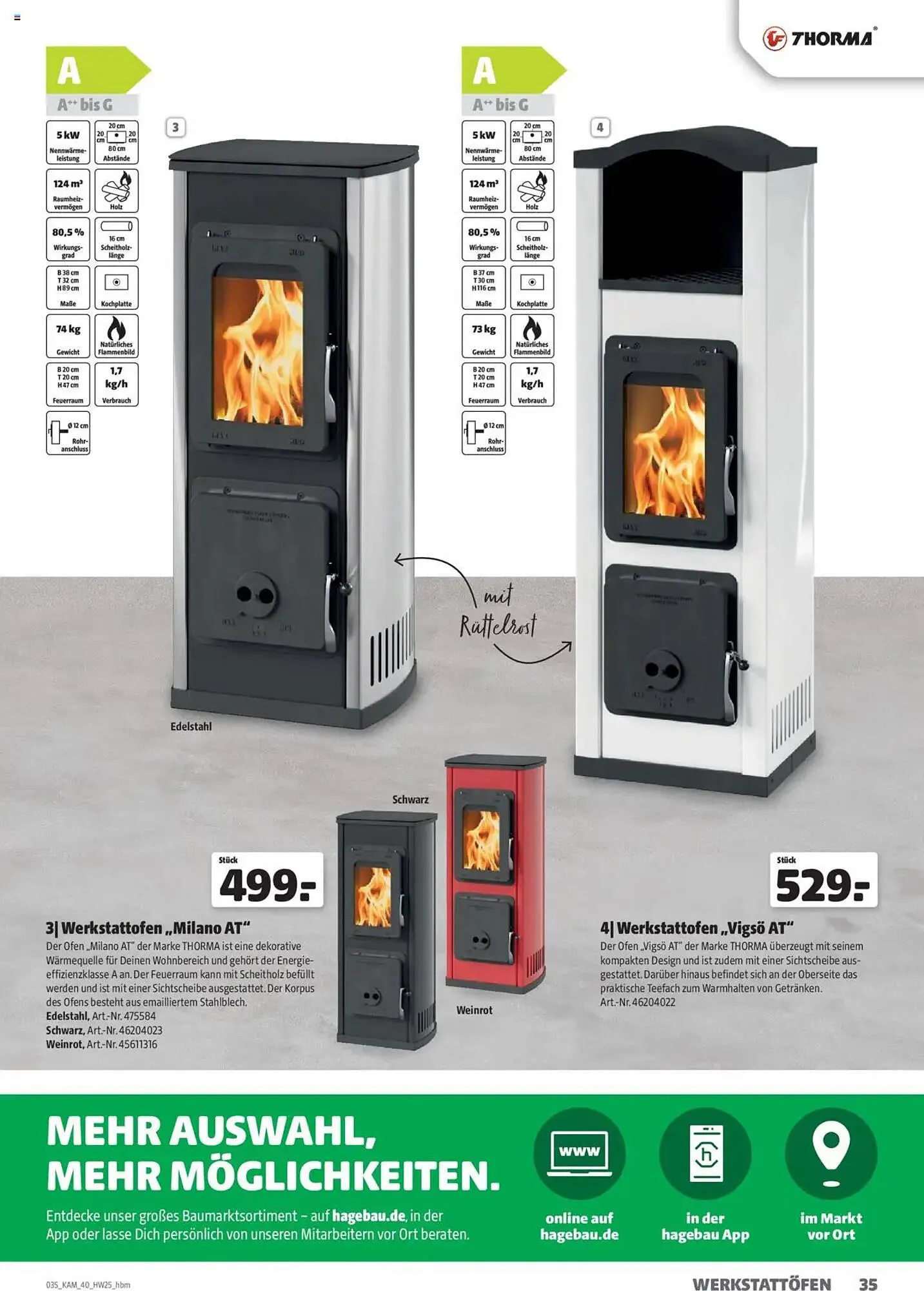 Hagebau Prospekt von 7. Juli bis 30. Juni 2026 - Prospekt seite 35