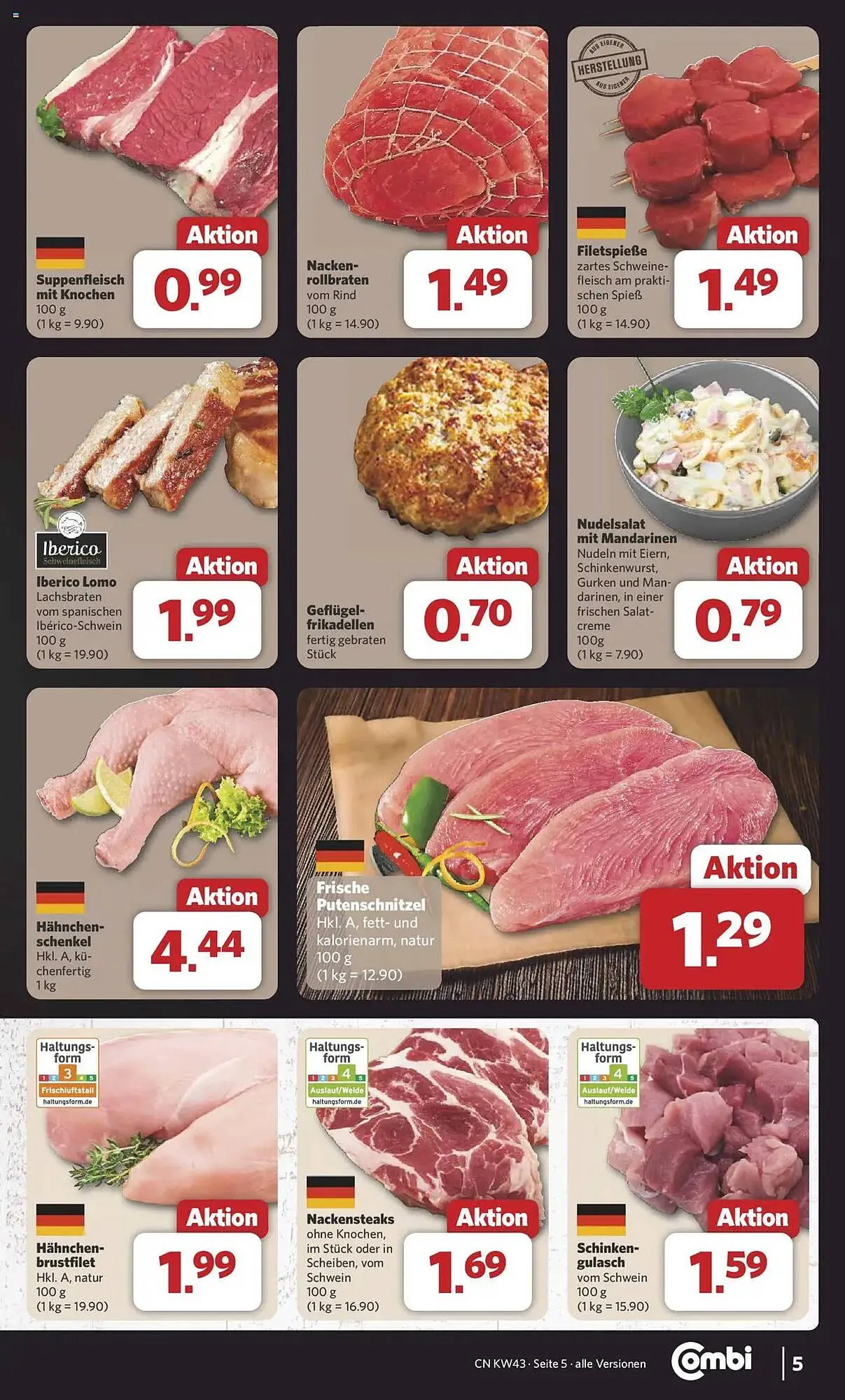 Combi Prospekt von 20. Oktober bis 25. Oktober 2025 - Prospekt seite 5