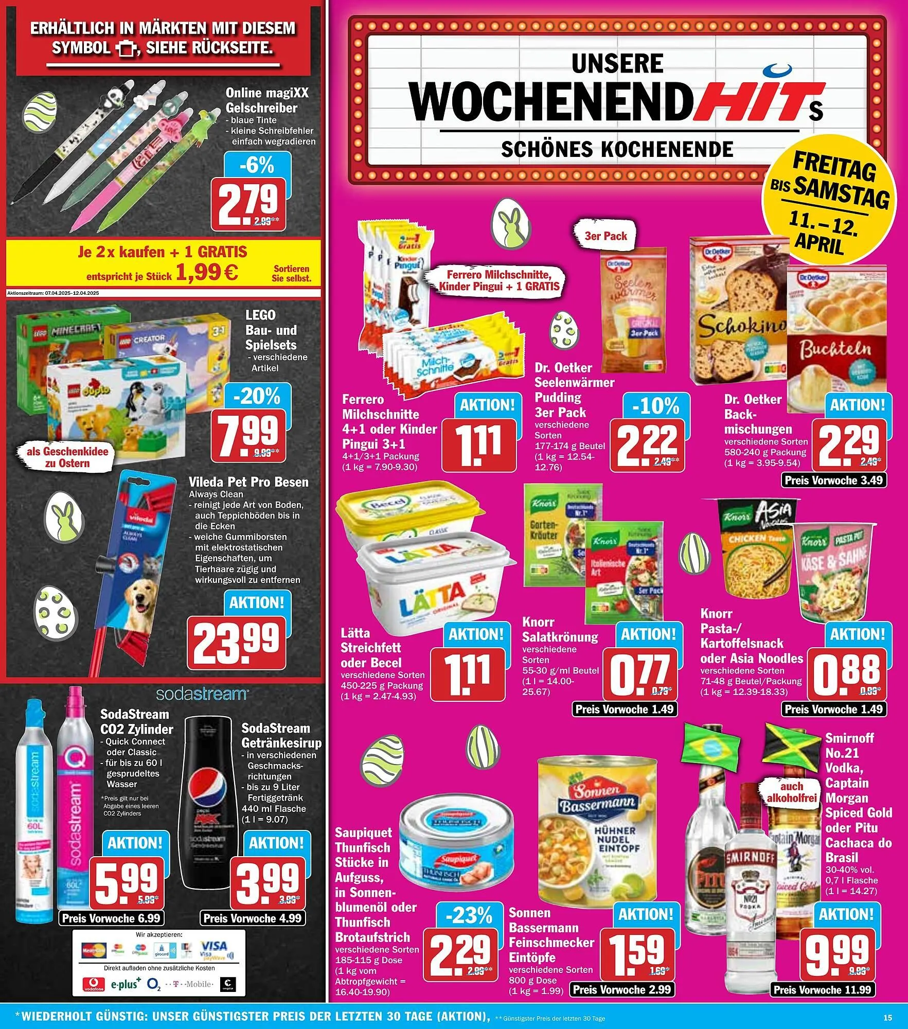 Hit Prospekt von 7. April bis 12. April 2025 - Prospekt seite 15