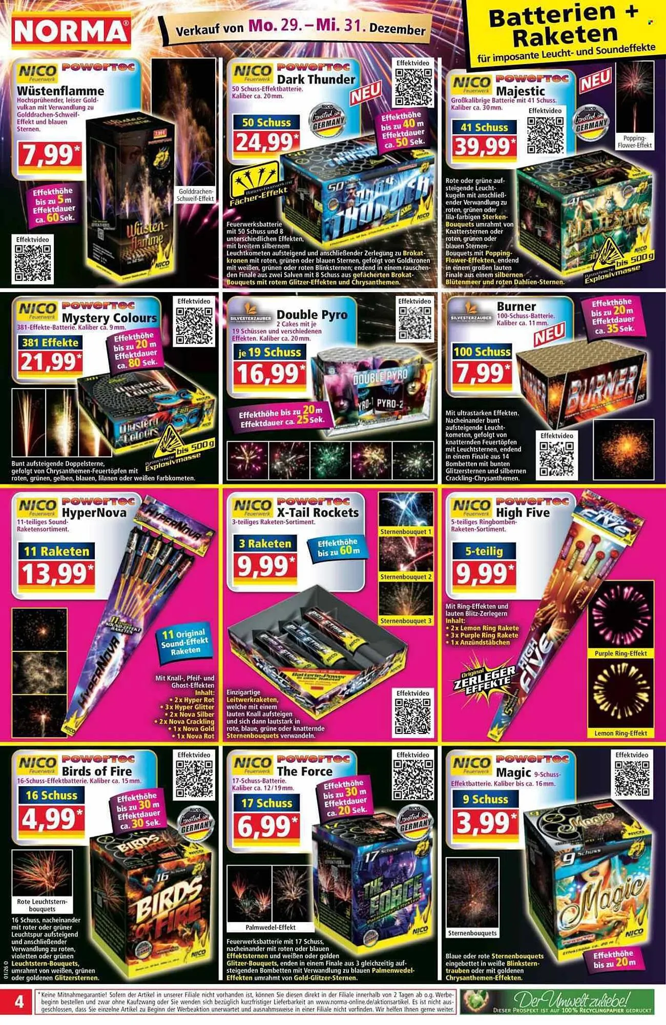Norma Prospekt von 29. Dezember bis 31. Dezember 2025 - Prospekt seite 4