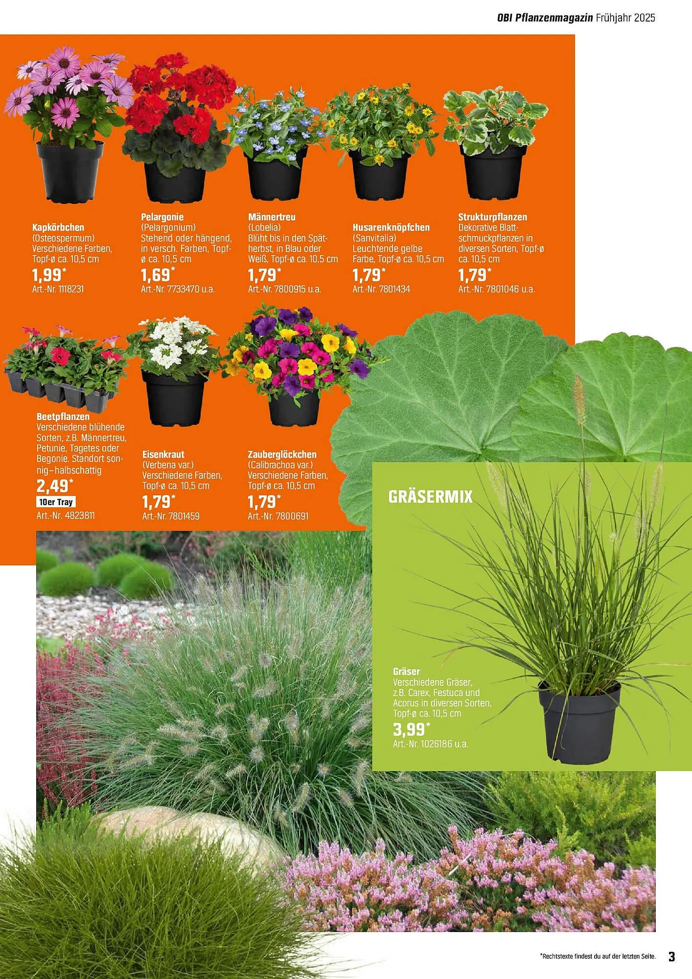 OBI Prospekt von 6. April bis 24. April 2025 - Prospekt seite 3